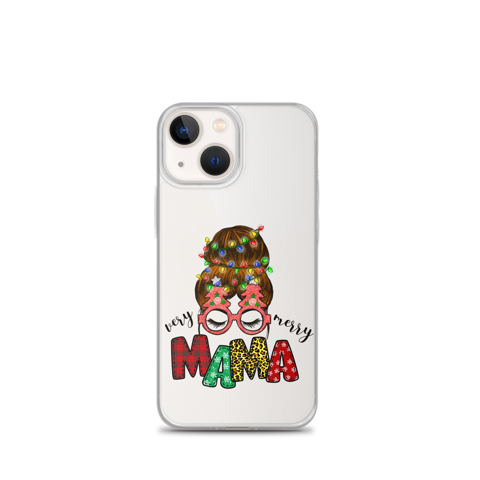 My Merry Mama Clear Case for iPhone®