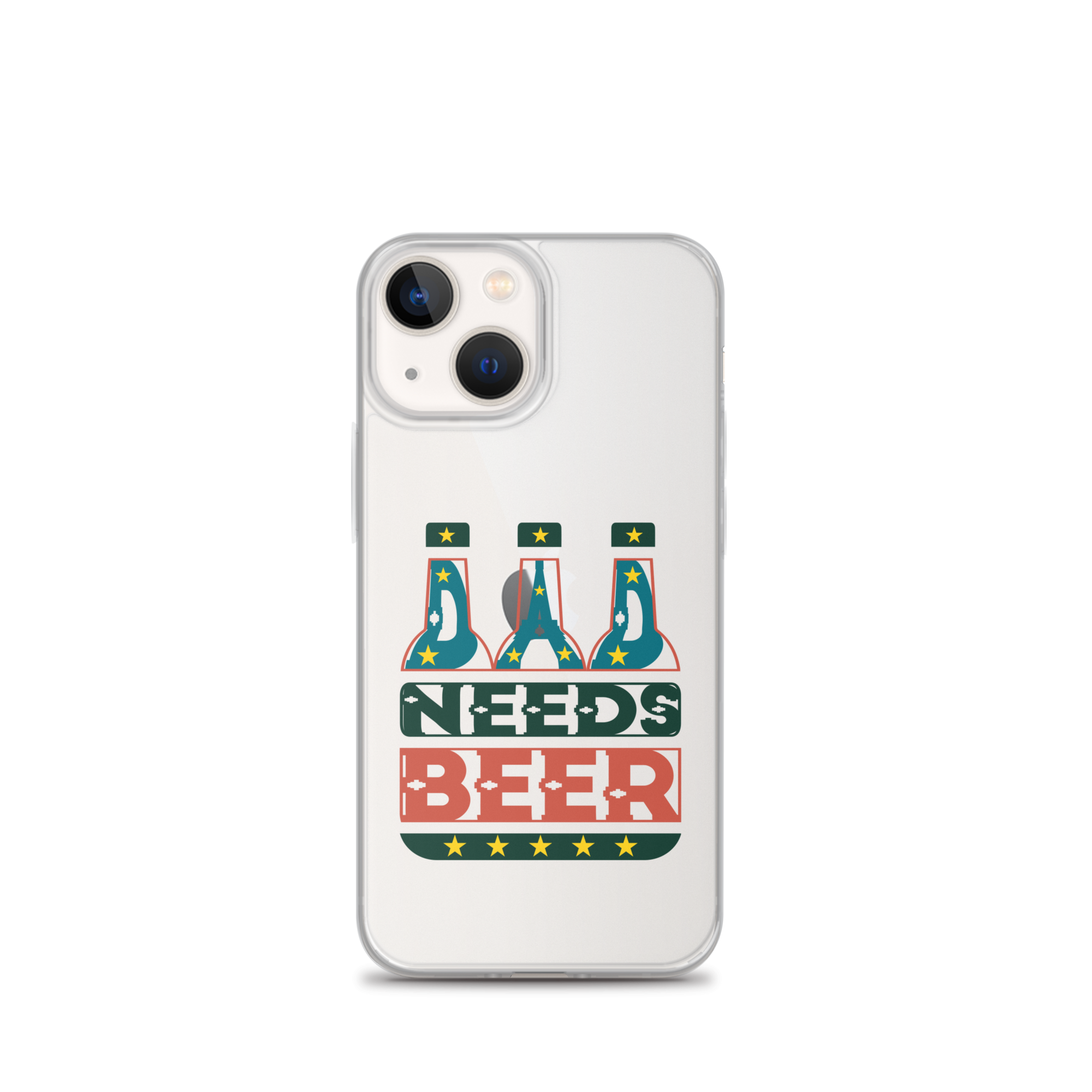 Dad Needs Beer Clear Case for iPhone®