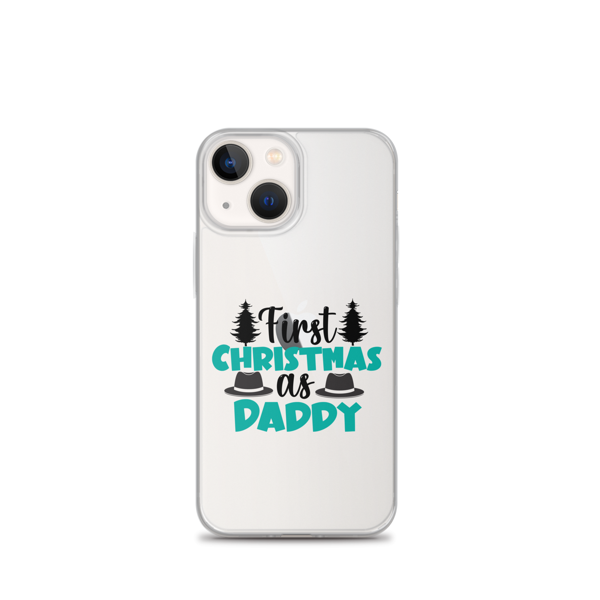 First Christmas As Daddy Clear Case for iPhone®