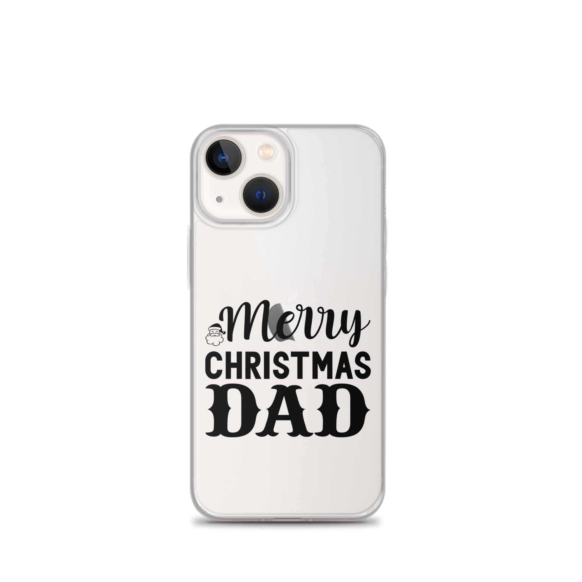 Merry Christmas Dad Clear Case for iPhone®