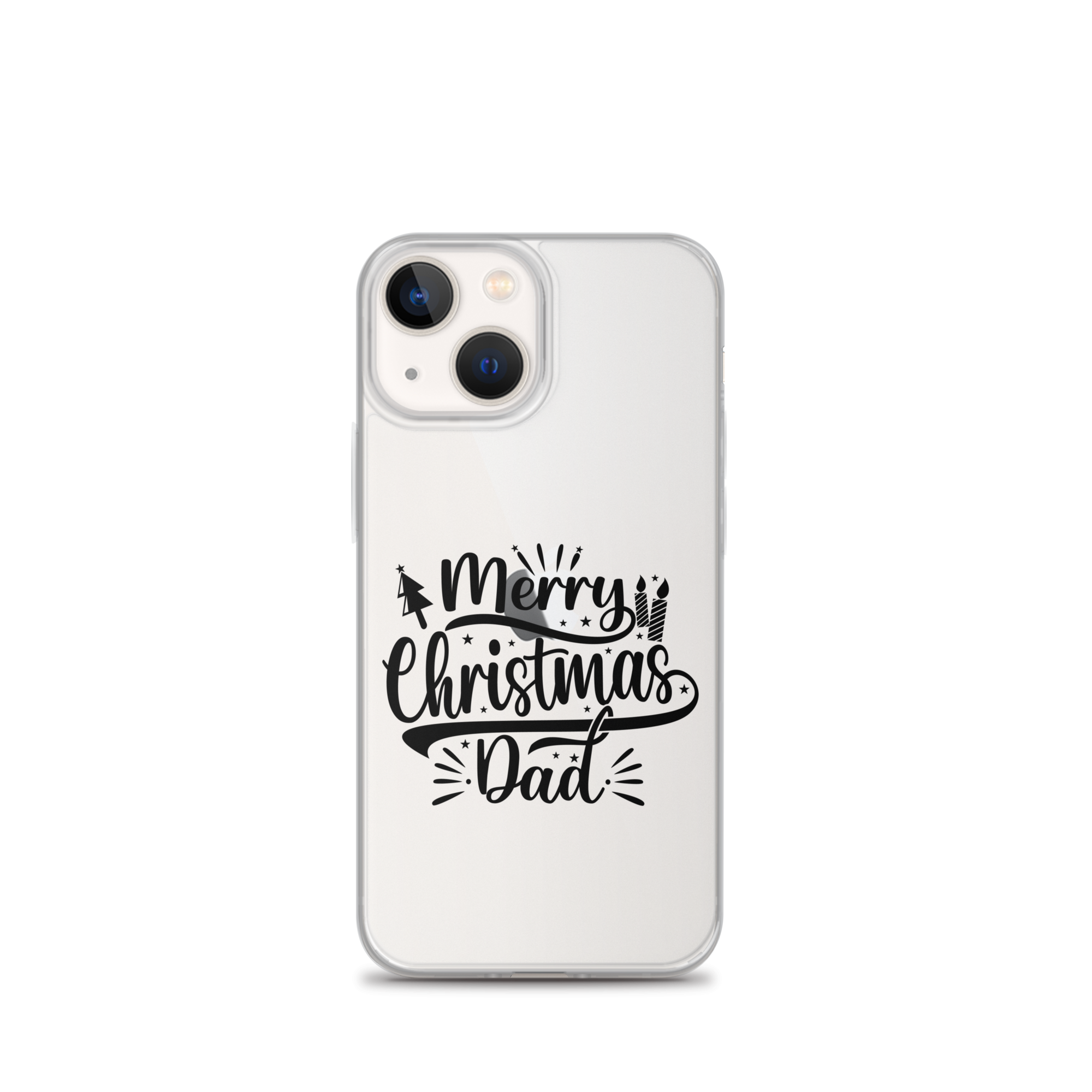 Merry Christmas Dad Clear Case for iPhone®