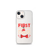 First Christmas As Dad Clear Case for iPhone®