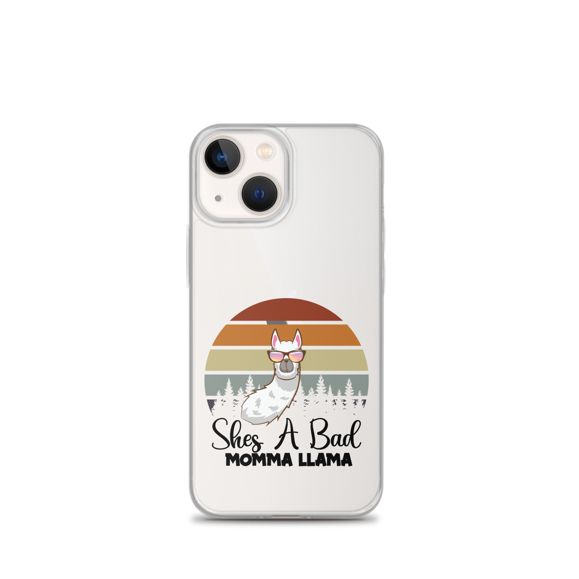 She's A Bad Momma Llama Clear Case for iPhone®