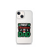 First Christmas As Dad Clear Case for iPhone®