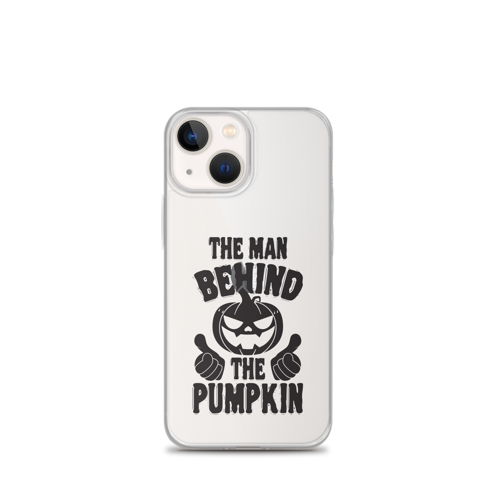 The Man Behind The Pumpkin Clear Case for iPhone®