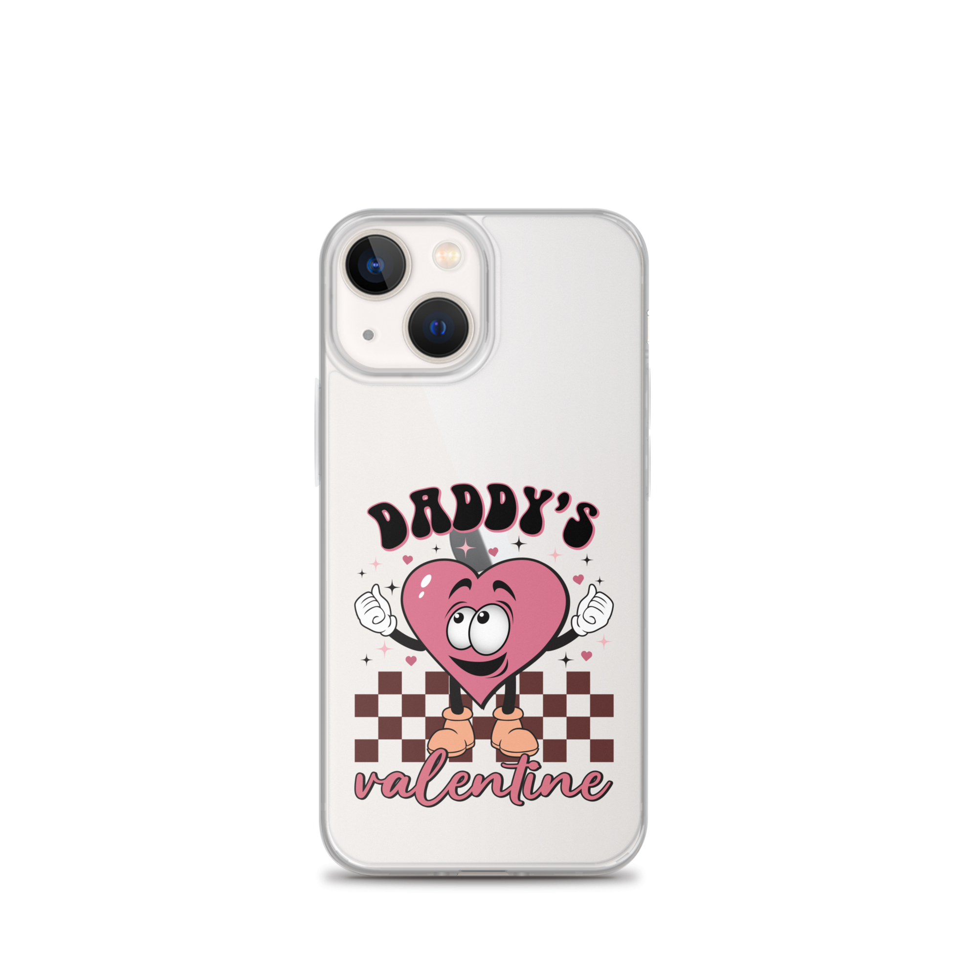 Daddy's Valentine Clear Case for iPhone®