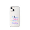 Sorry Girls Mommy Is My Valentine Clear Case for iPhone®