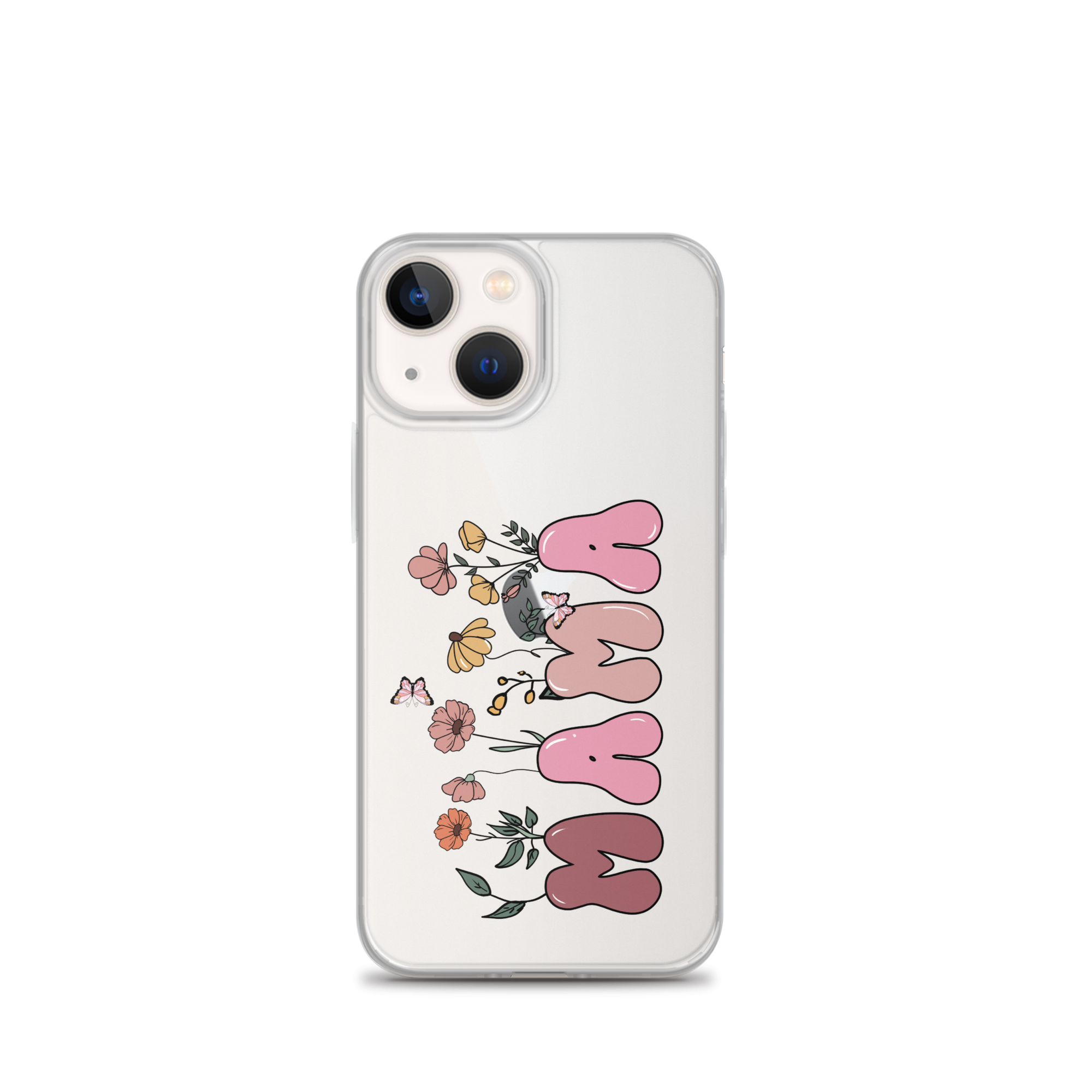 Floral Mama Clear Case for iPhone®