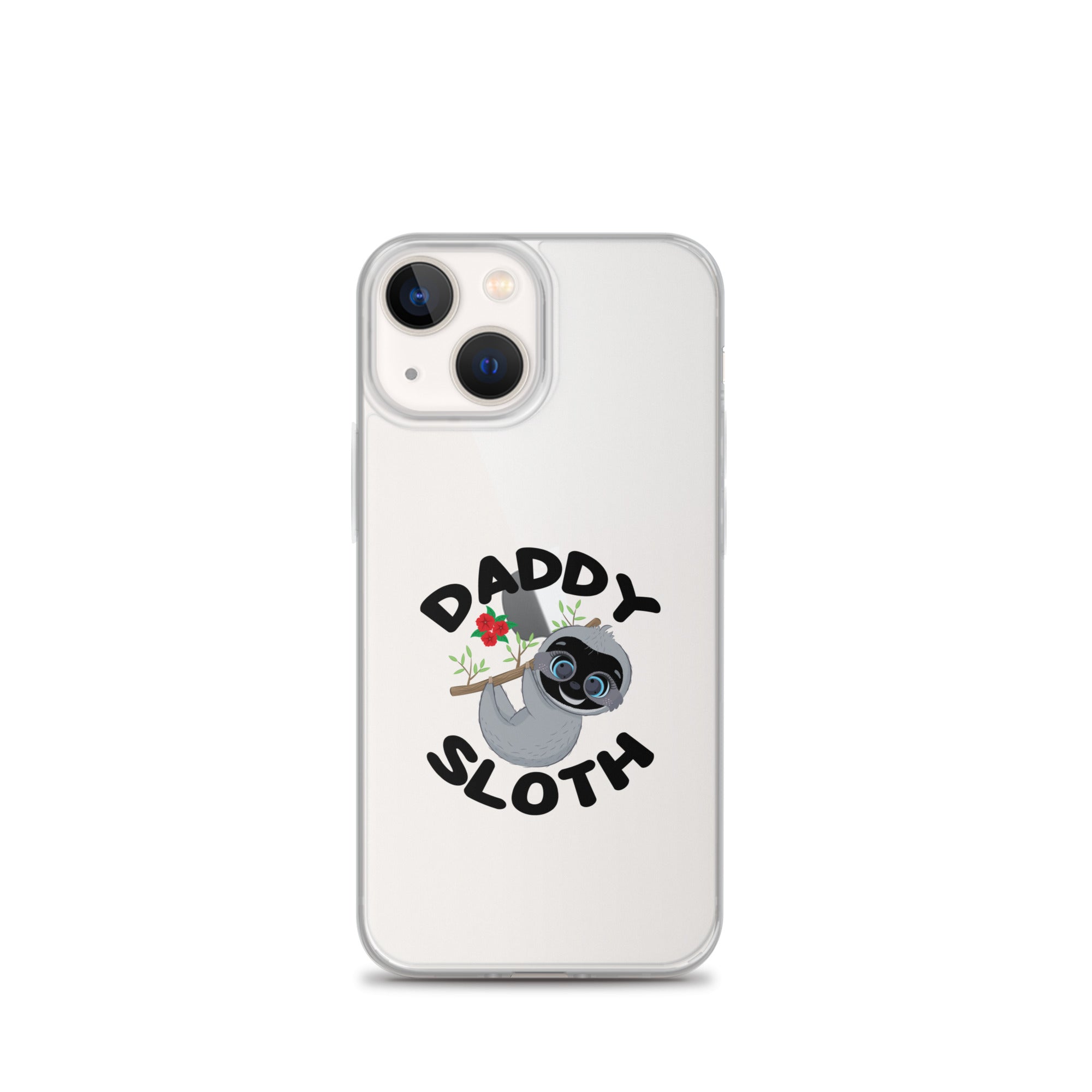 Daddy Sloth Clear Case for iPhone®