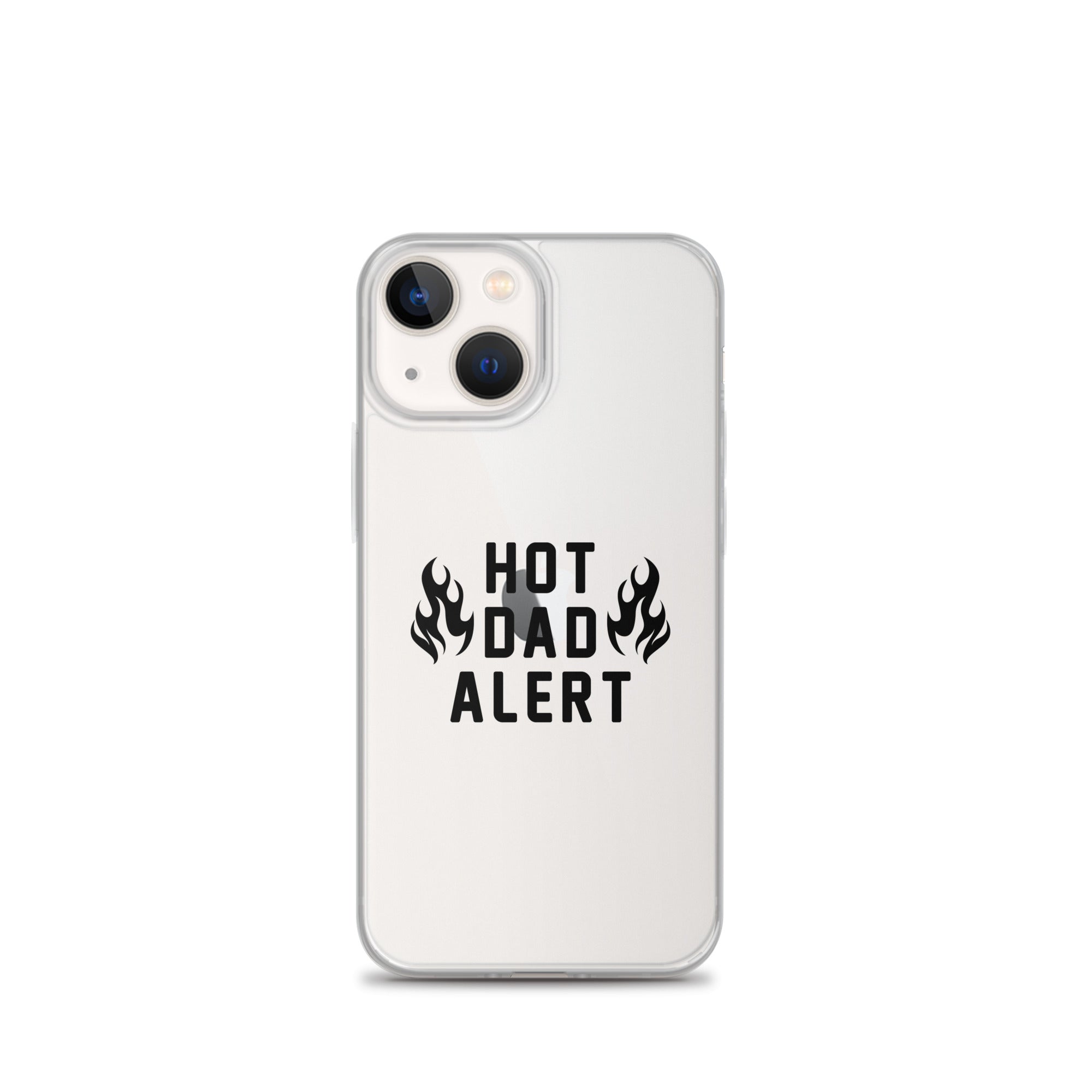 Hot Dad Alert Clear Case for iPhone®