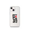 I Love Hot Dads Clear Case for iPhone®