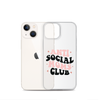 Anti Social Moms Club Clear Case for iPhone®