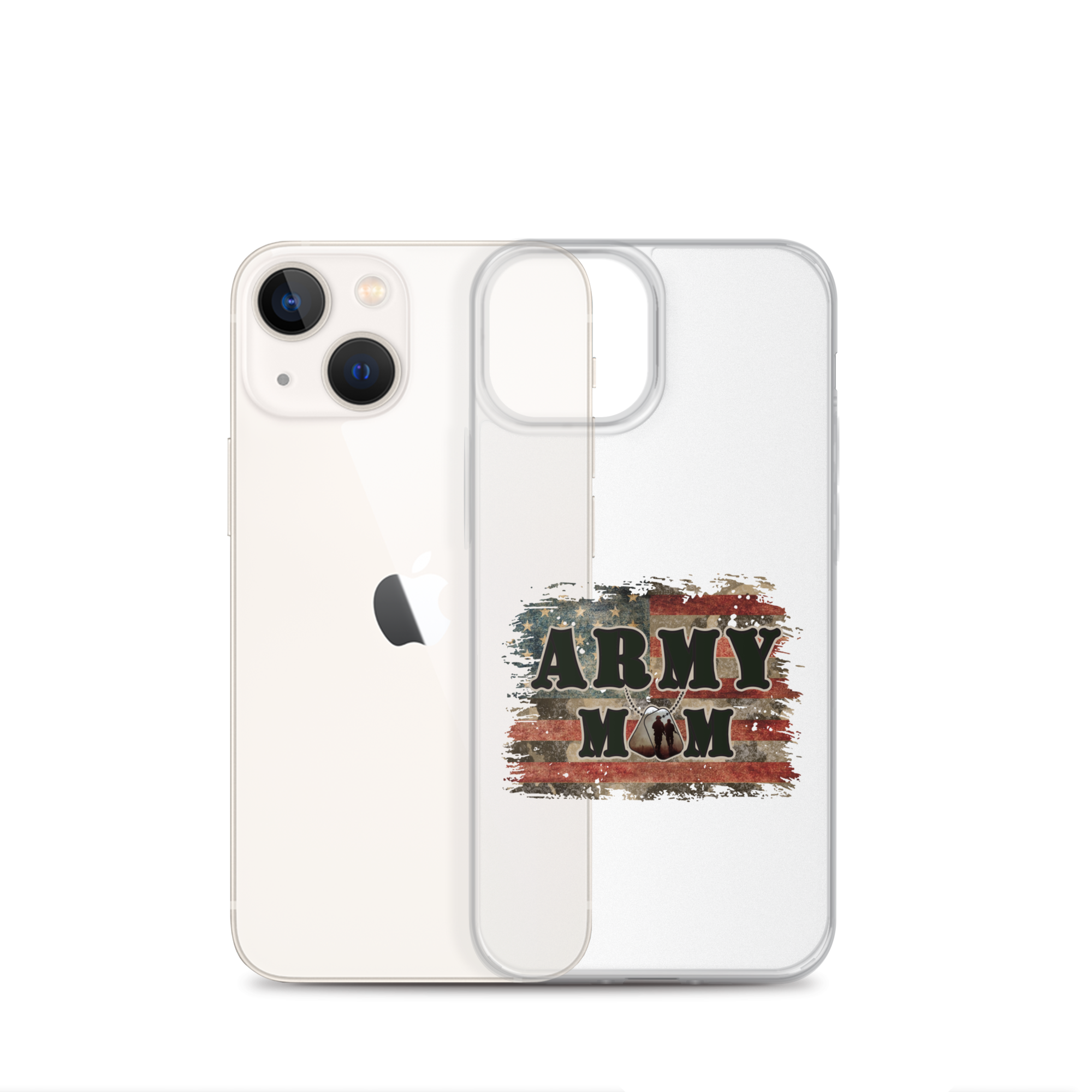 Army Mom Clear Case for iPhone®