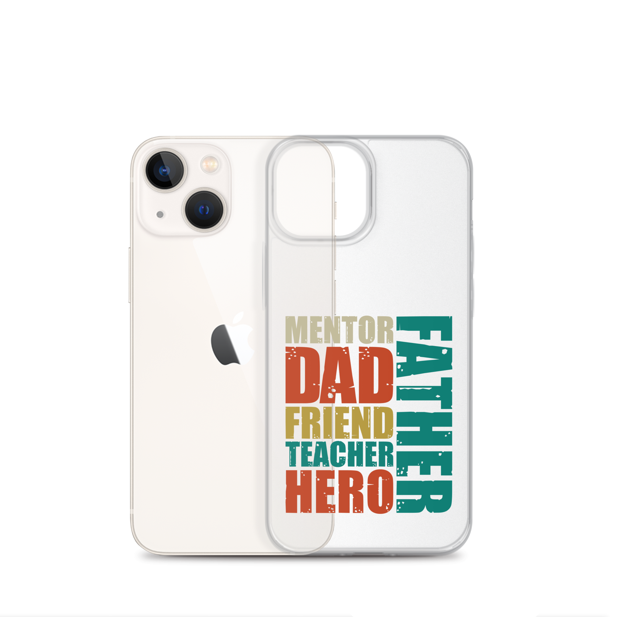 Mentor Dad Friend Teacher Father Clear Case for iPhone®