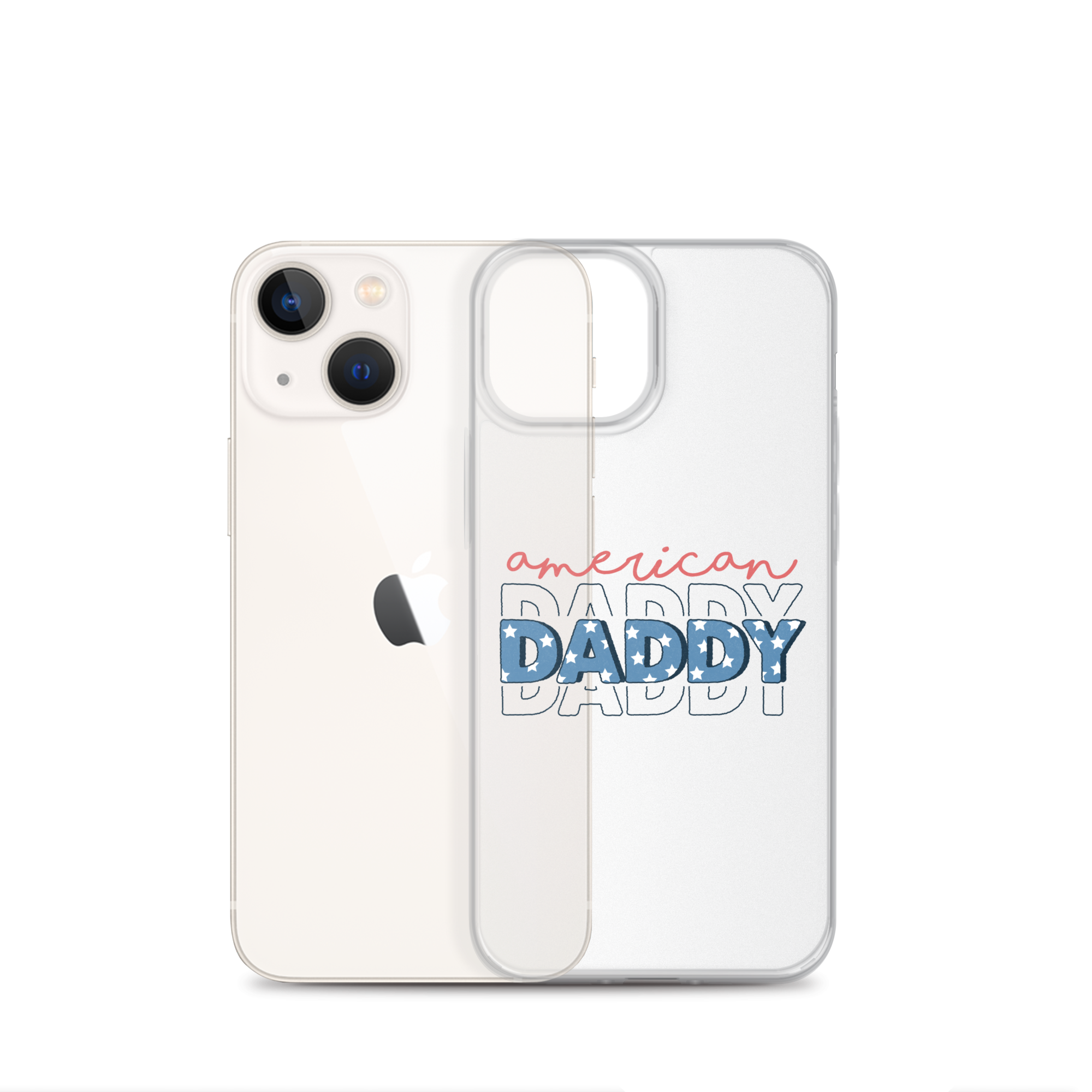 American Daddy Clear Case for iPhone®