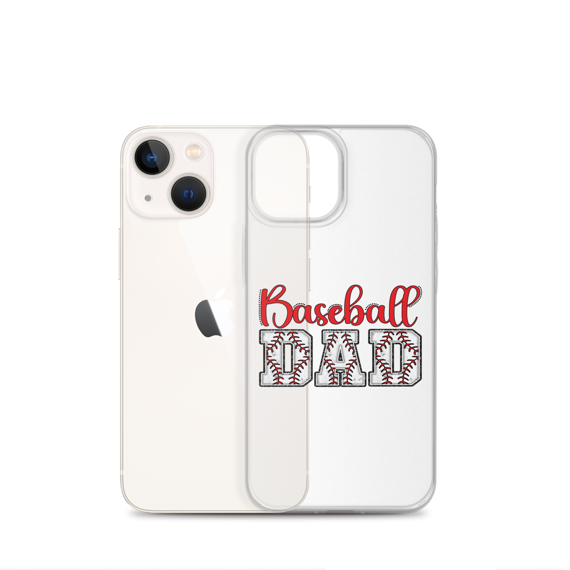 Baseball Dad Clear Case for iPhone®