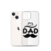 Dad Cowboy Clear Case for iPhone®