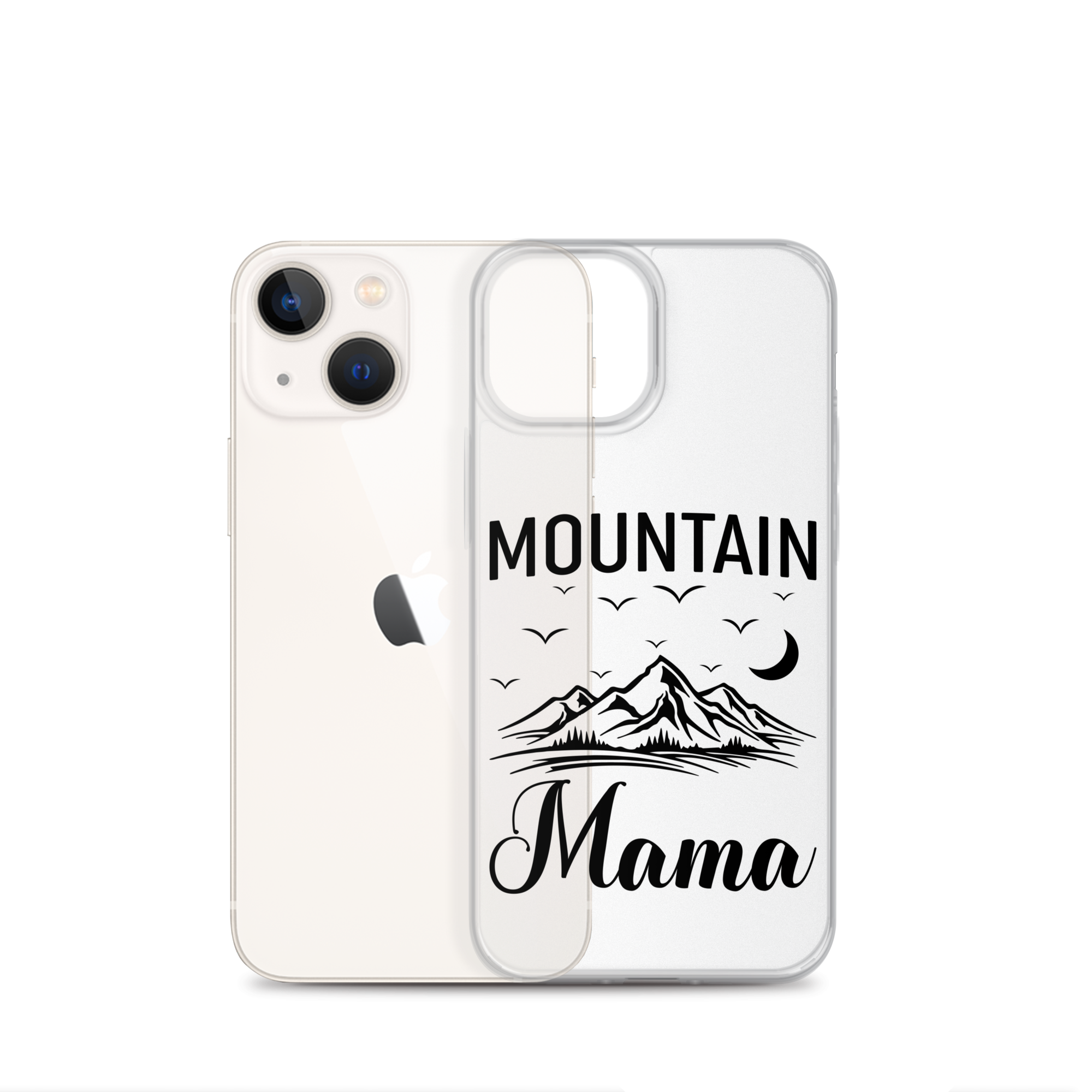 Mountain Mama Clear Case for iPhone®