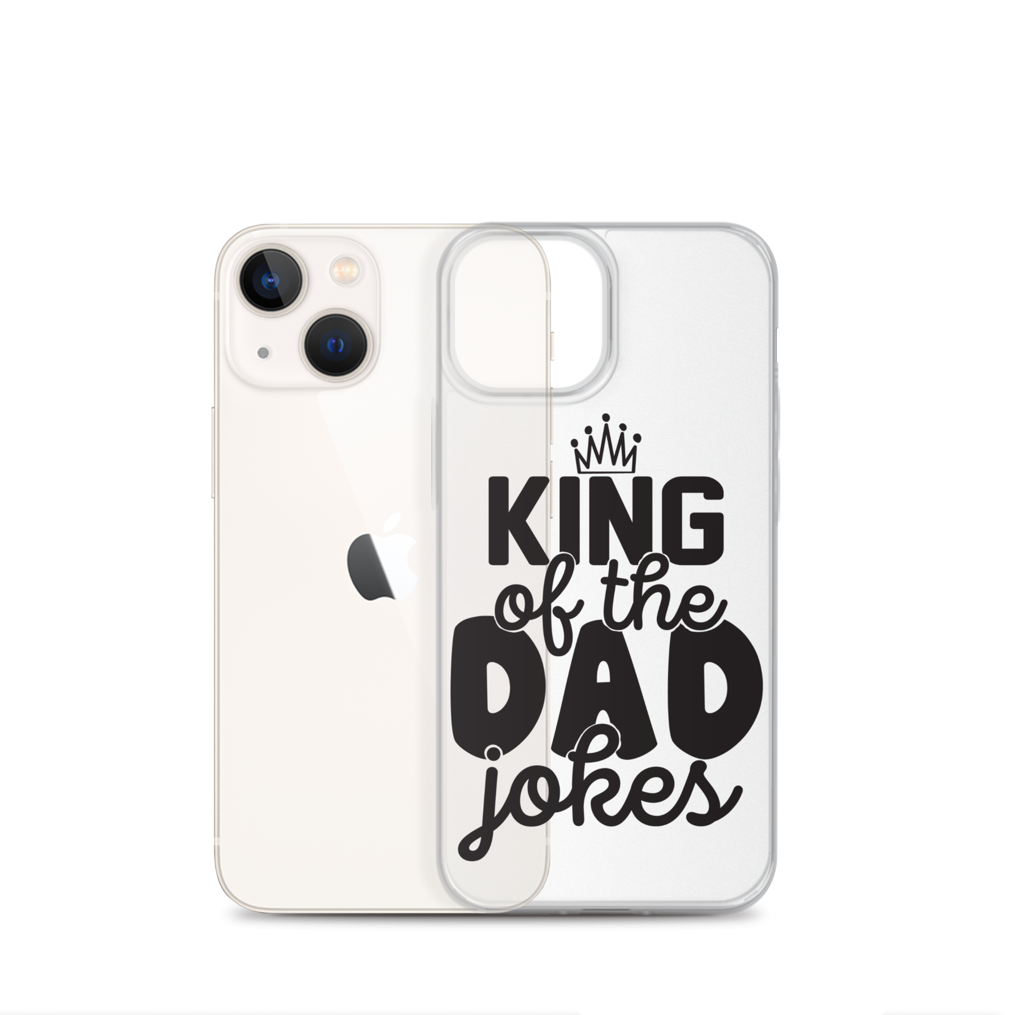 King Of The Dad Jokes Clear Case for iPhone®