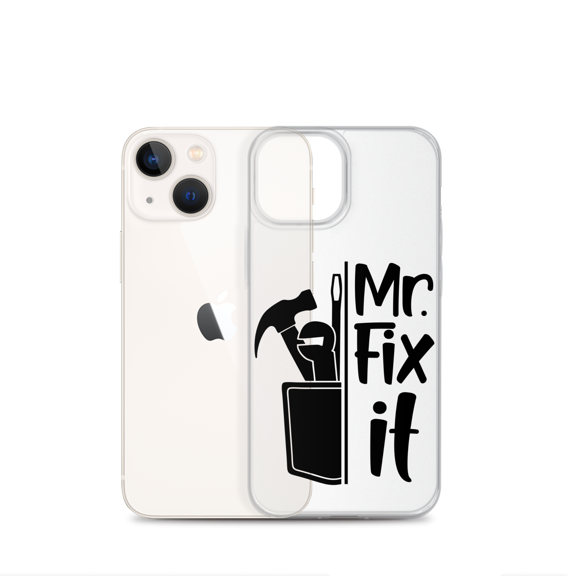 Mr fix It Clear Case for iPhone®