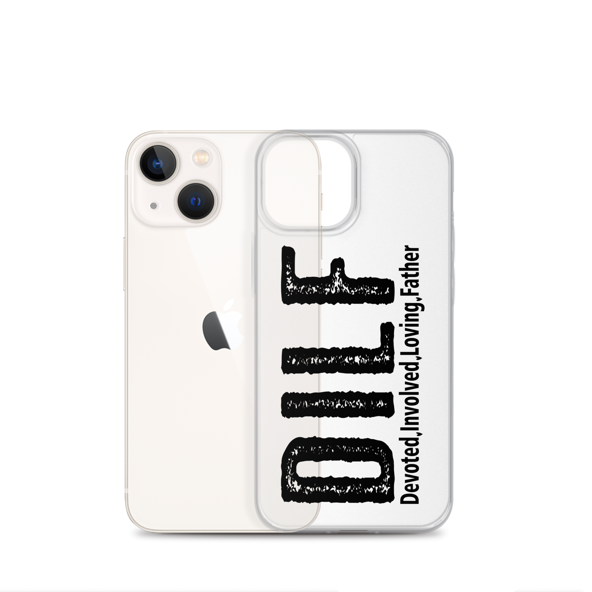 Dilf Devoted, Involved, Loving, Father Clear Case for iPhone®