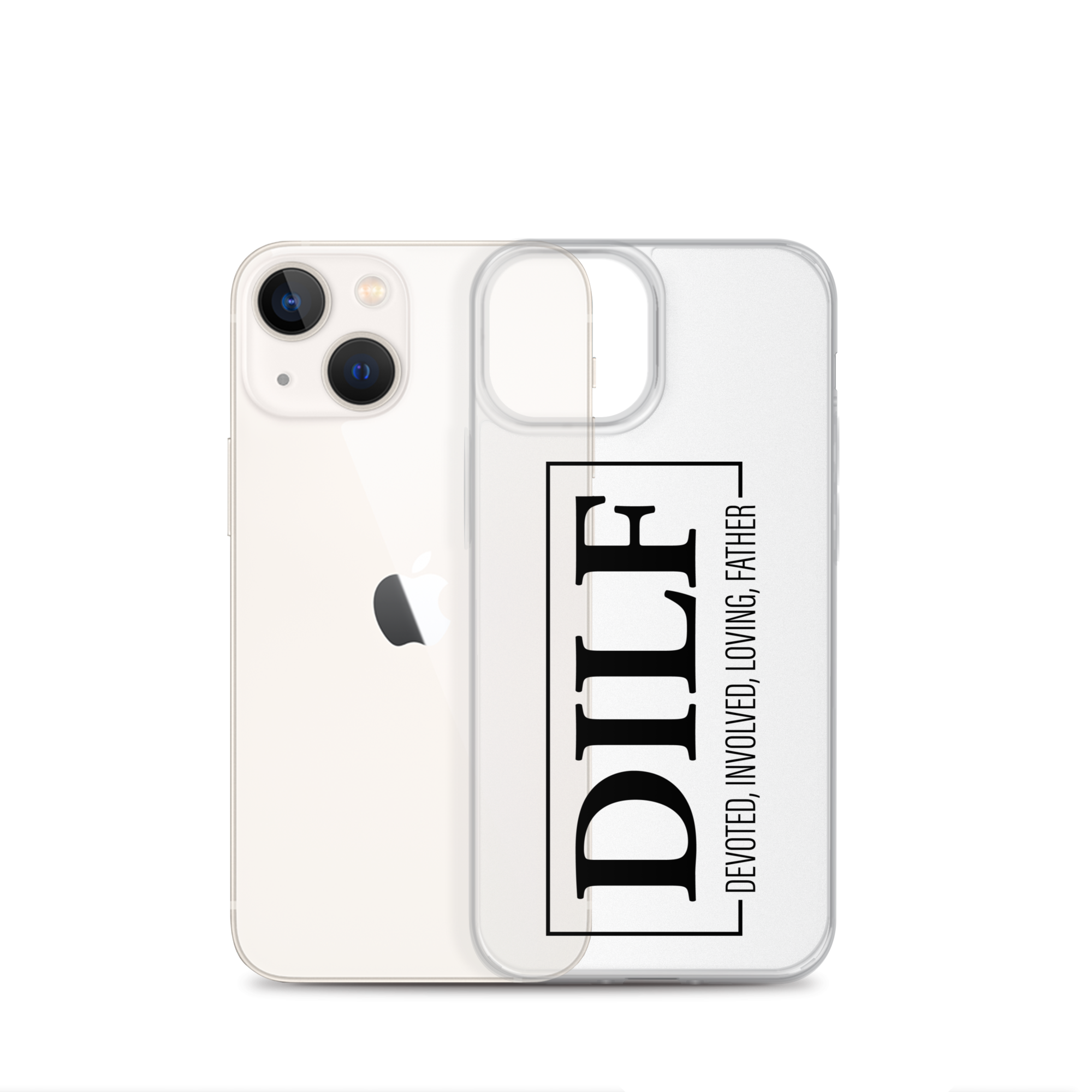 Dilf Devoted, Involved, Loving, Father Clear Case for iPhone®