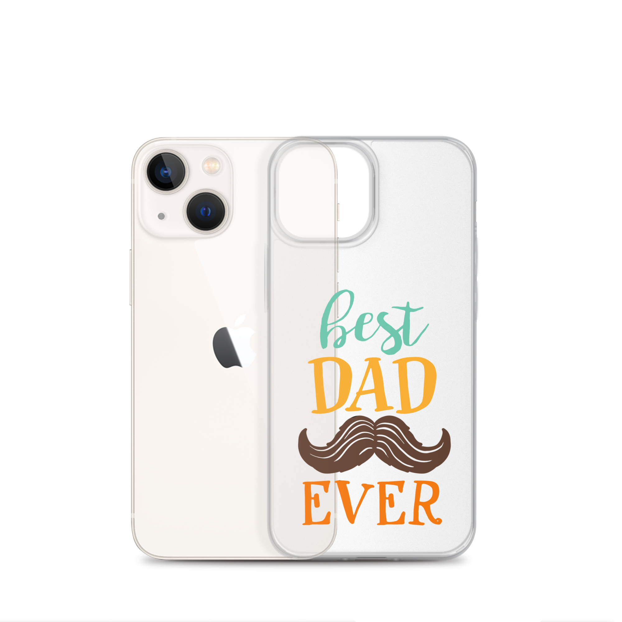 Best Dad Ever Clear Case for iPhone®