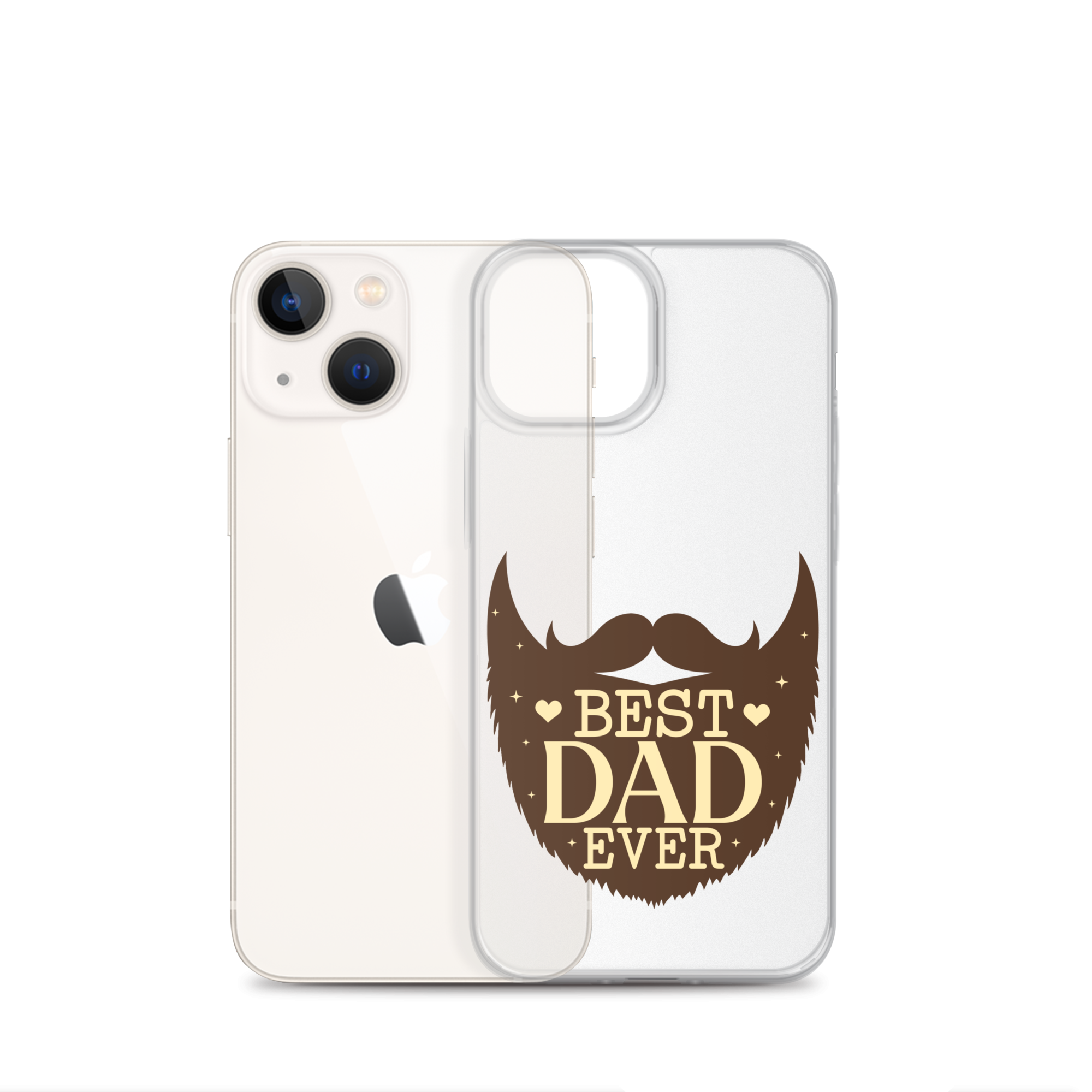 Best Dad Ever Clear Case for iPhone®