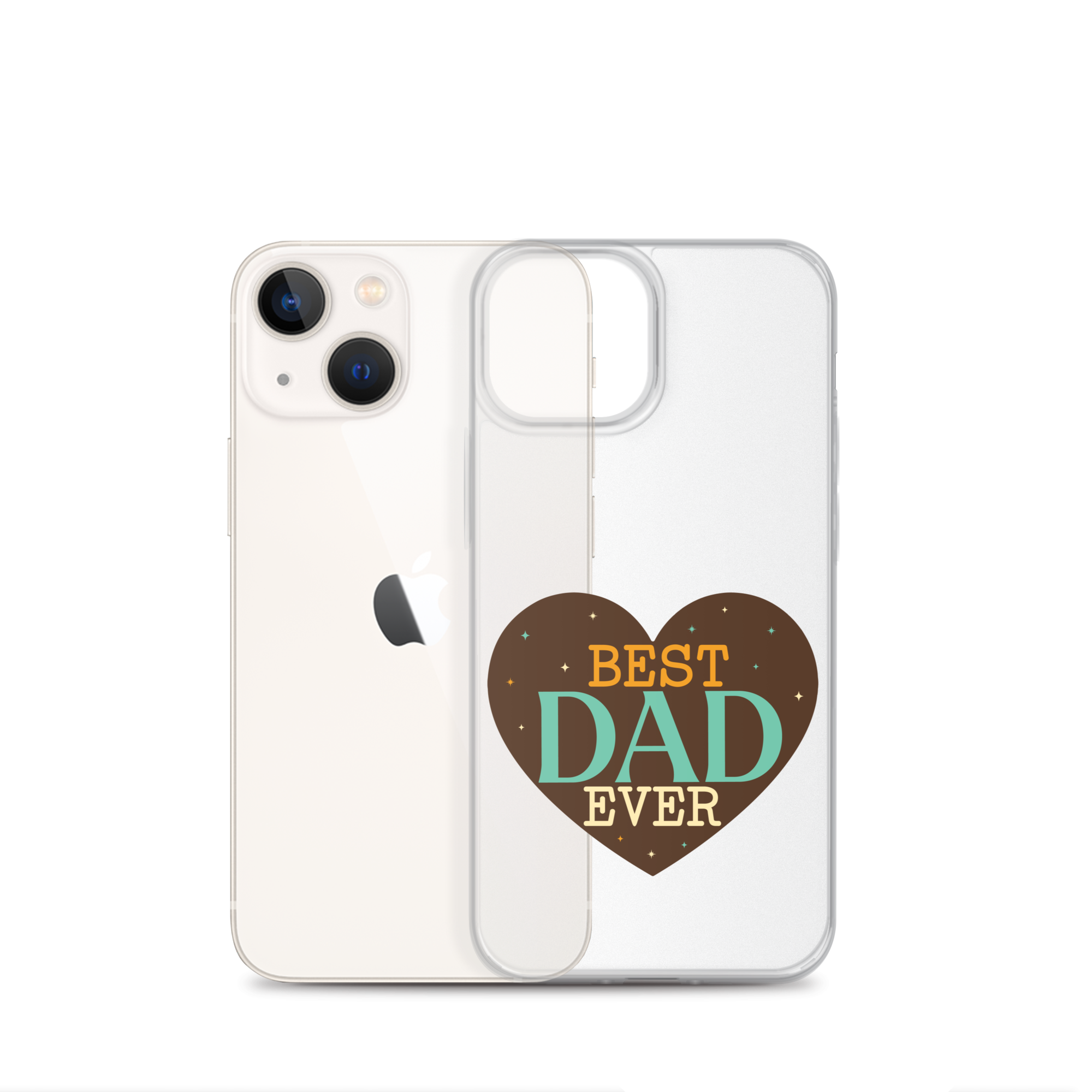 Best Dad Ever Clear Case for iPhone®