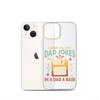 I Keep All My Dad Jokes In A Dad A Base Clear Case for iPhone®