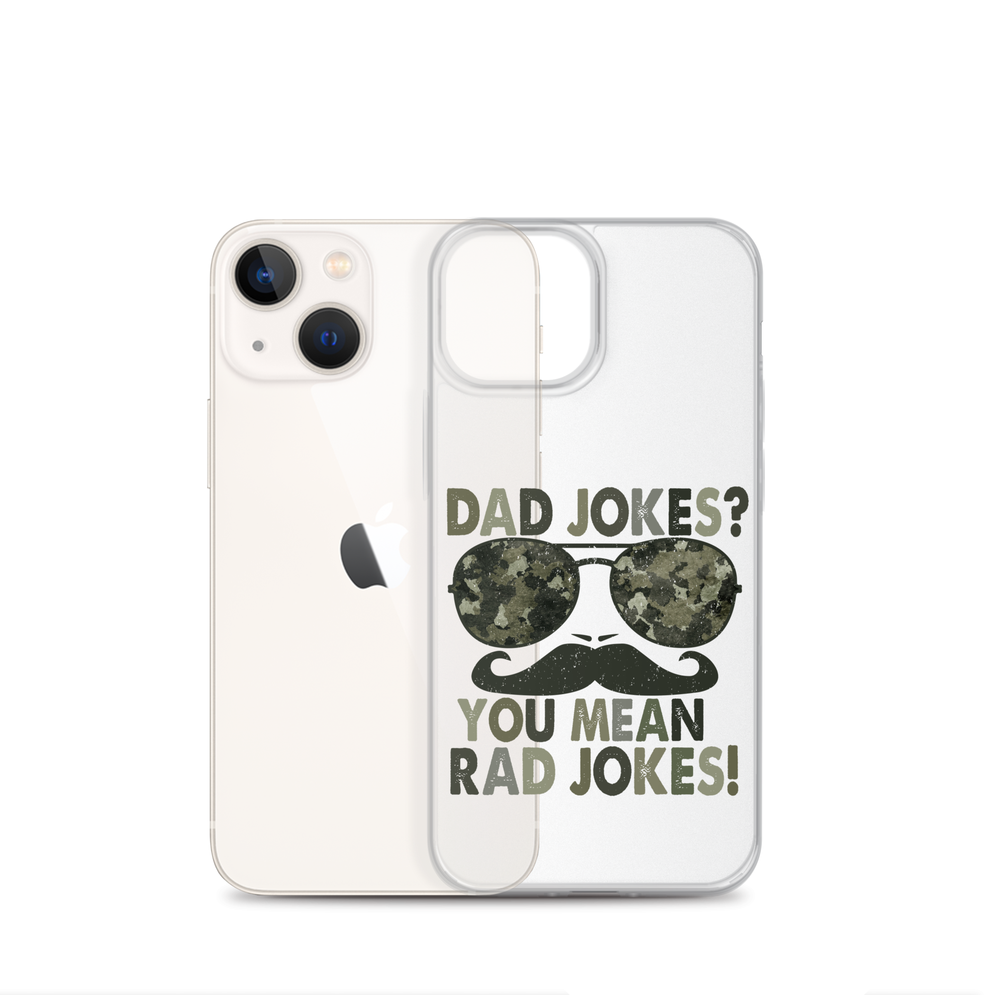 Dad Jokes? You Mean Rad Jokes Clear Case for iPhone®