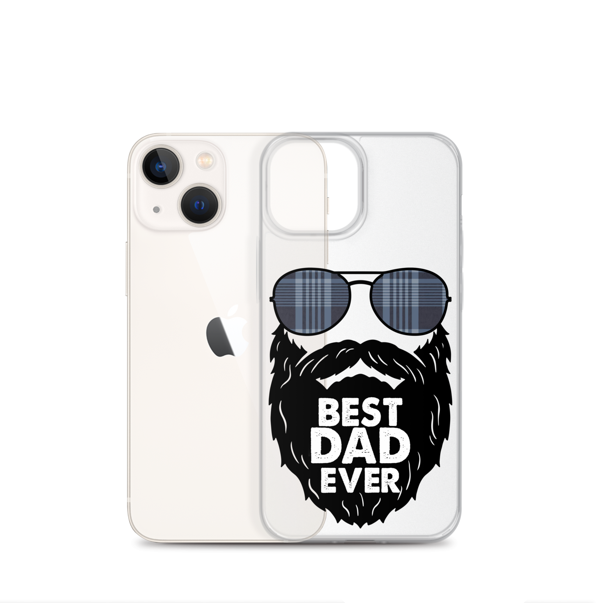 Best Dad Ever Clear Case for iPhone®