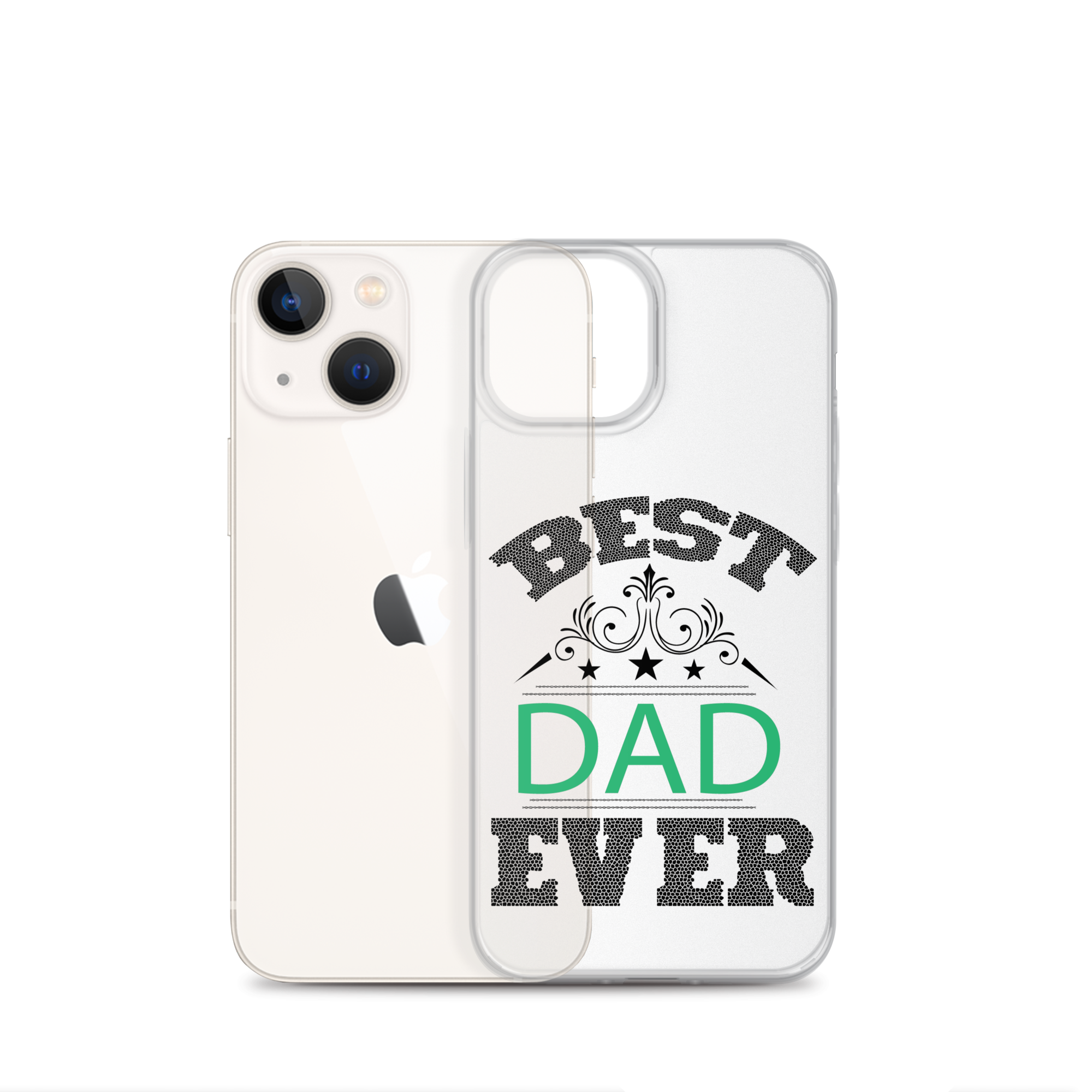 Best Dad Ever Clear Case for iPhone®