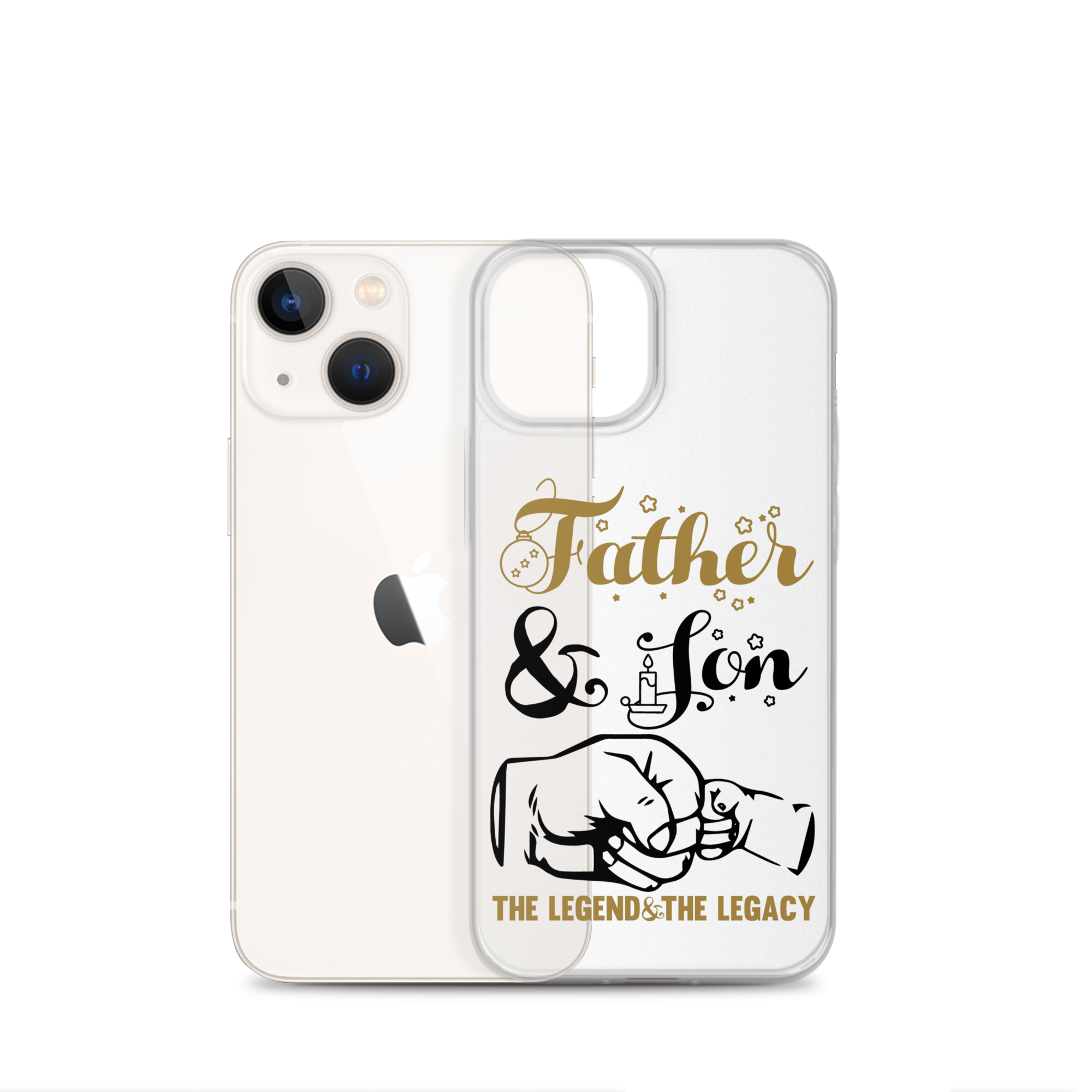 Father And Son The Legend And The Legacy Clear Case for iPhone®