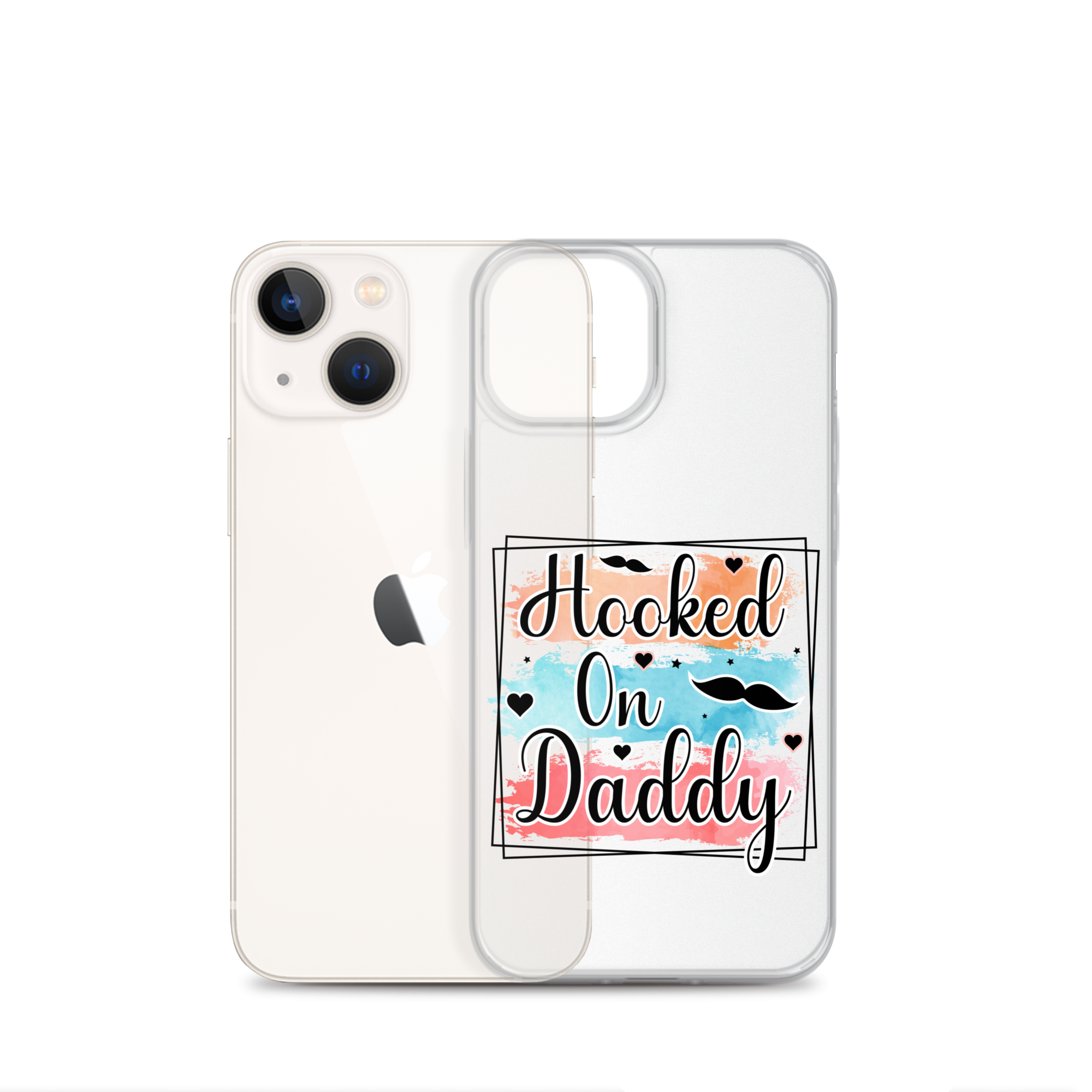 Hooked On Daddy Clear Case for iPhone®