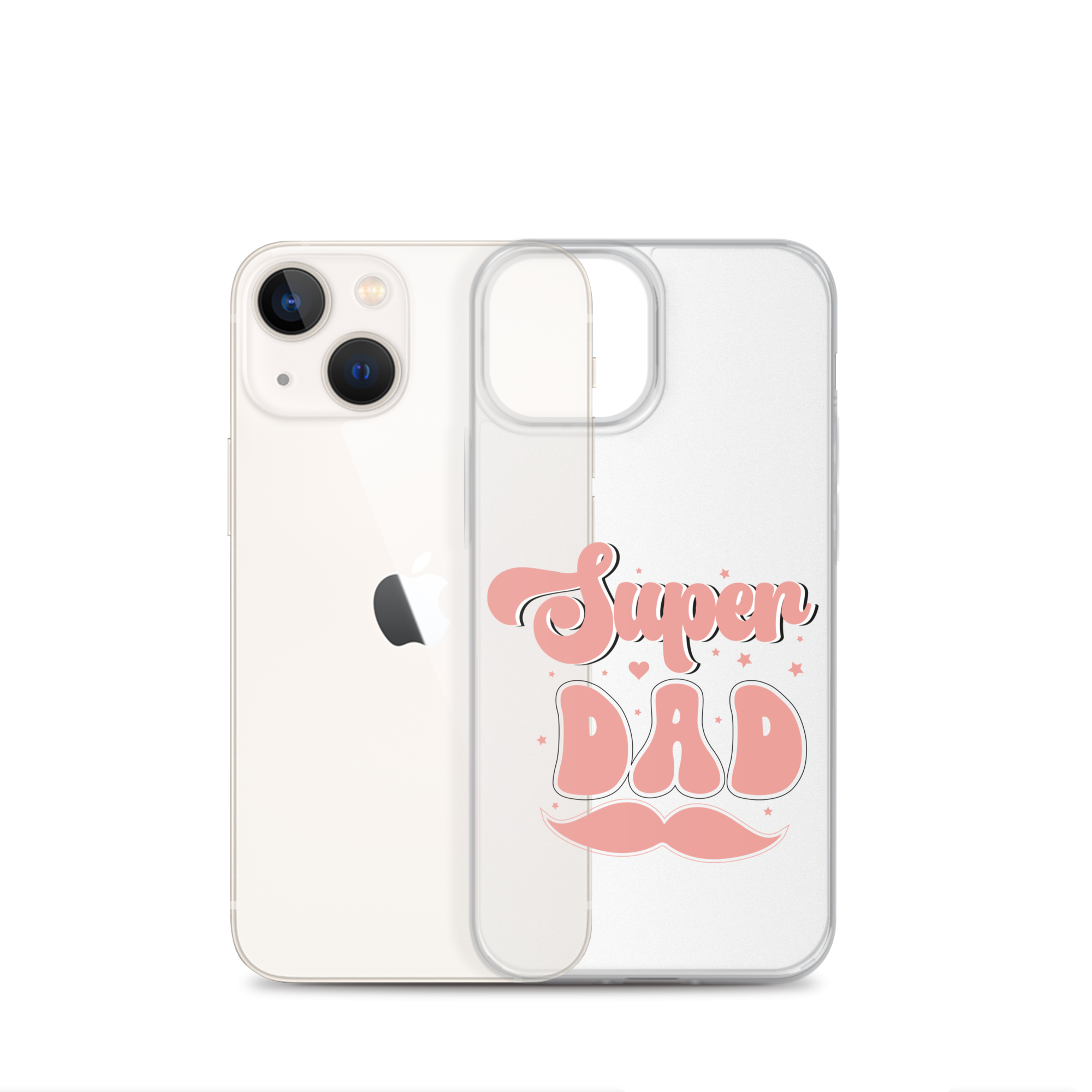 Super Dad Clear Case for iPhone®