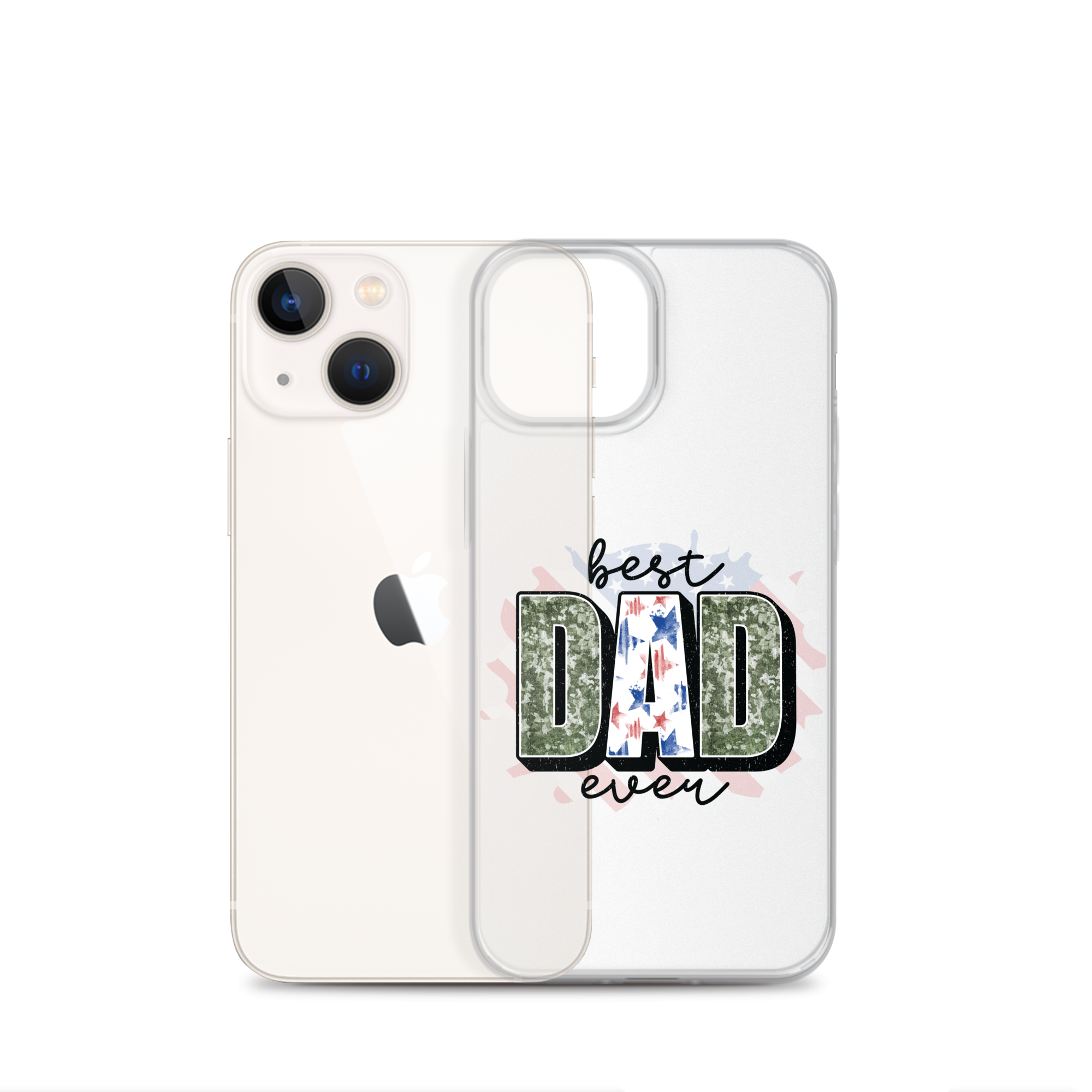 Best Dad Ever Clear Case for iPhone®