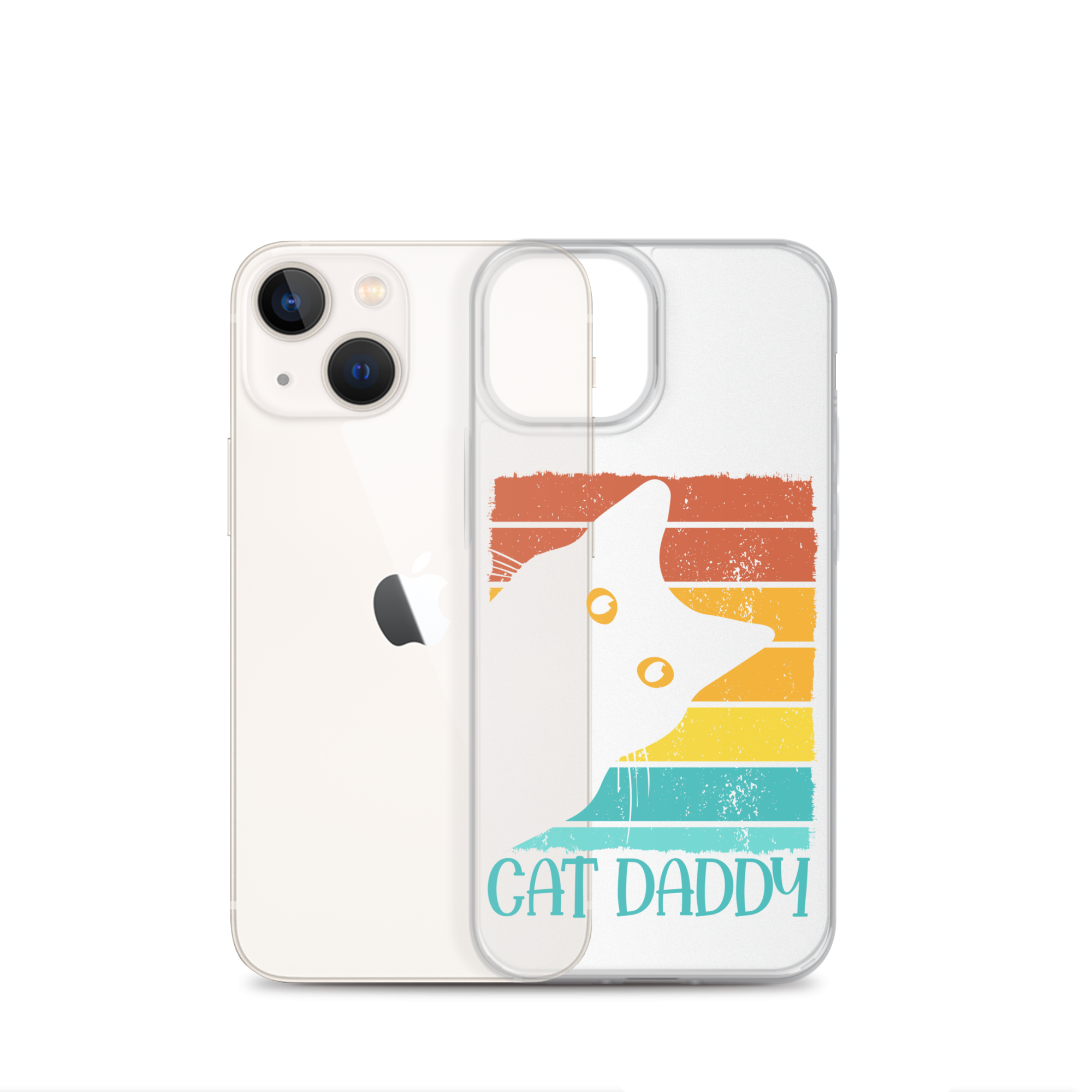 Cat Daddy Clear Case for iPhone®