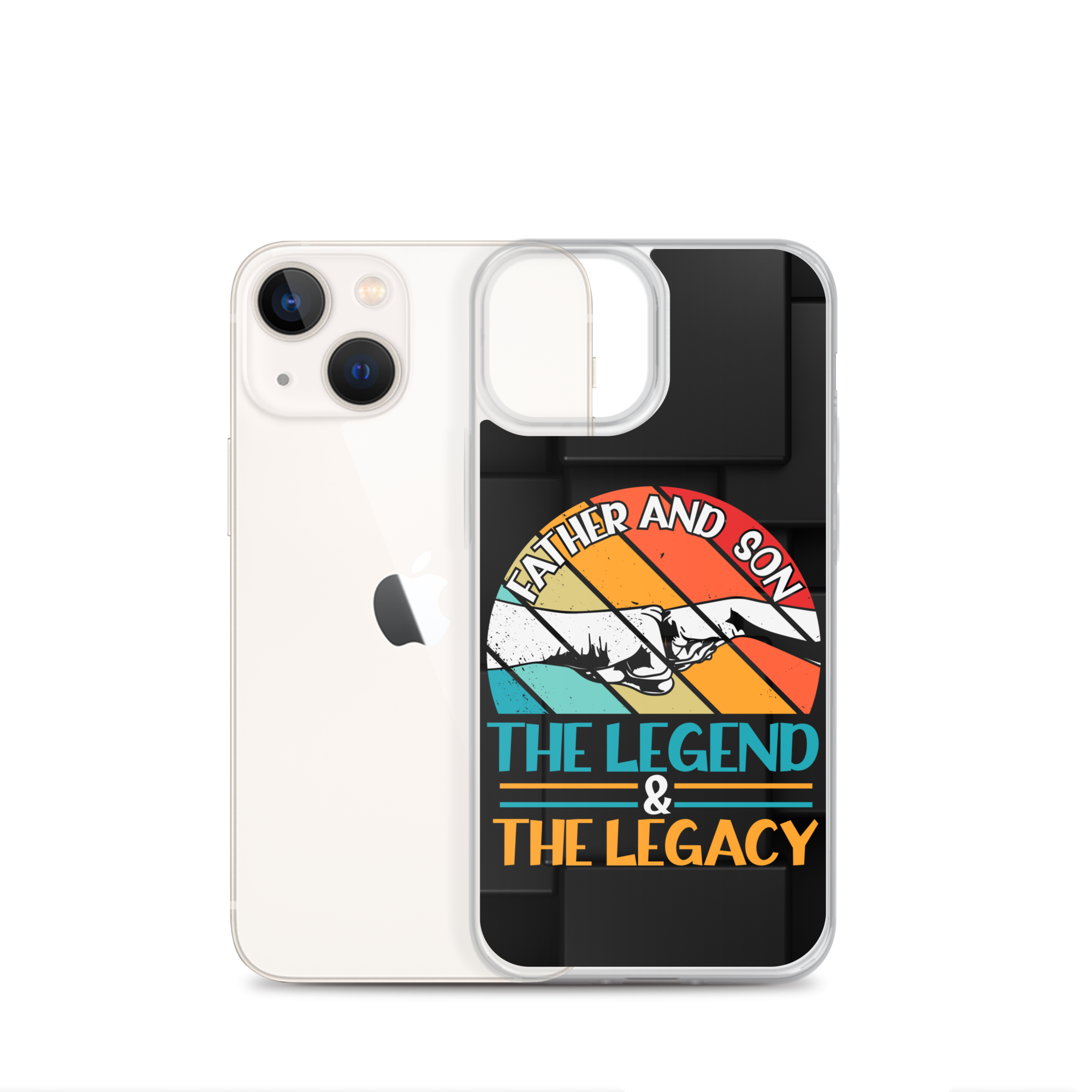 Father And Son The Legend And The Legacy Clear Case for iPhone®