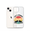 Papa Like A Grandpa Only Cooler Clear Case for iPhone®