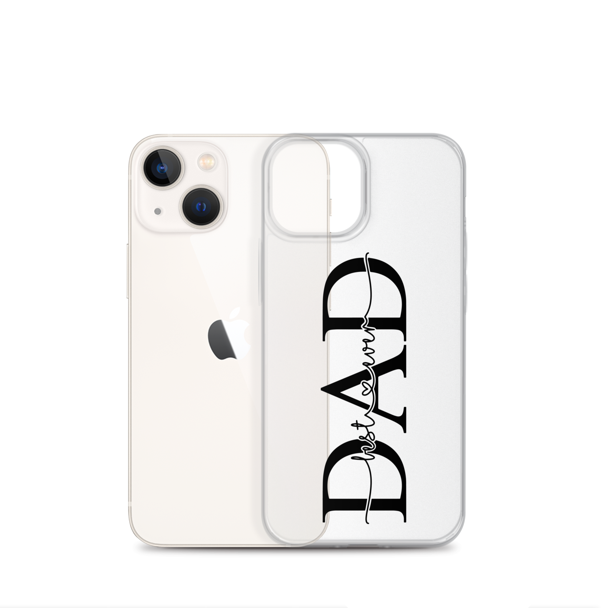 Best Dad Ever Clear Case for iPhone®