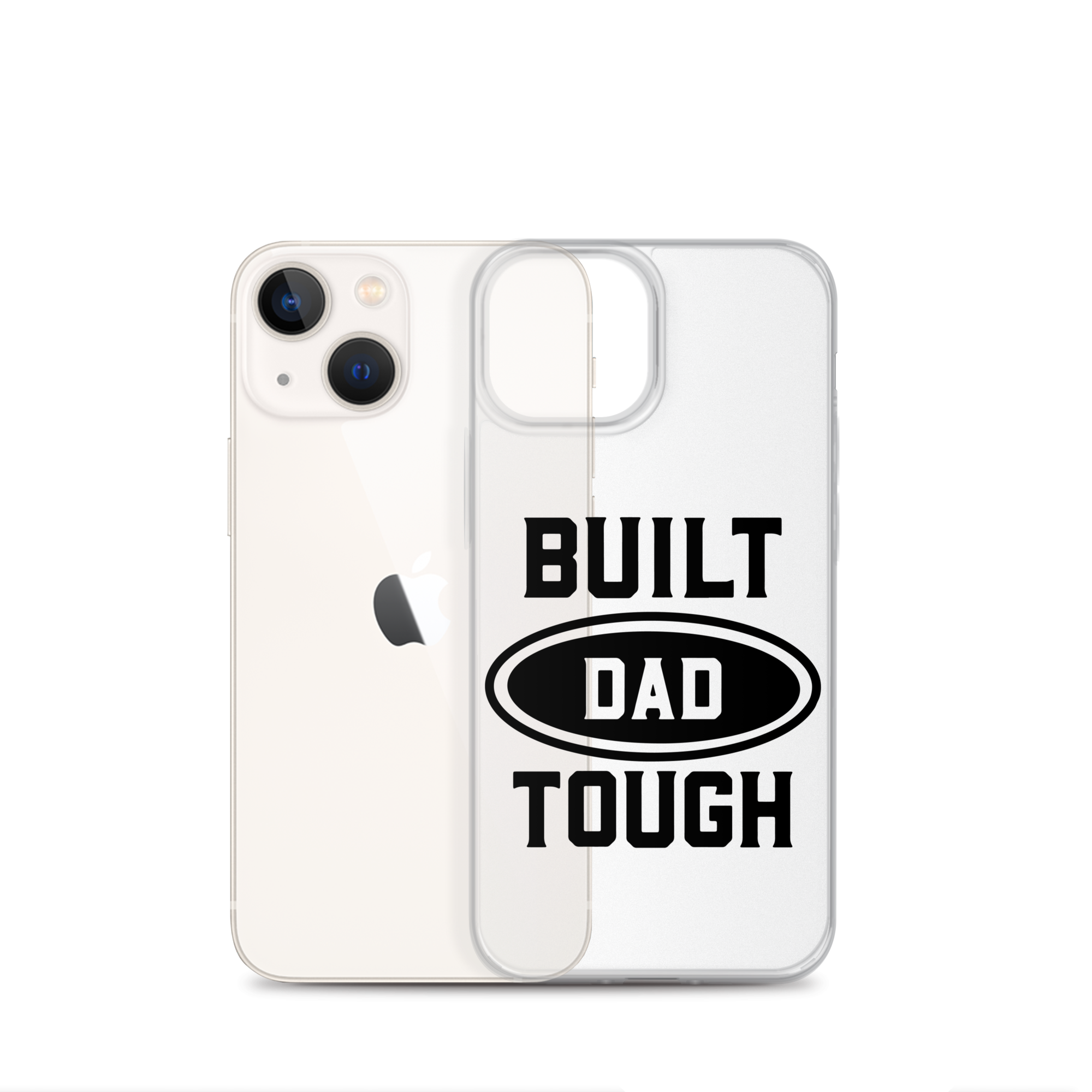 Built Dad Tough Clear Case for iPhone®