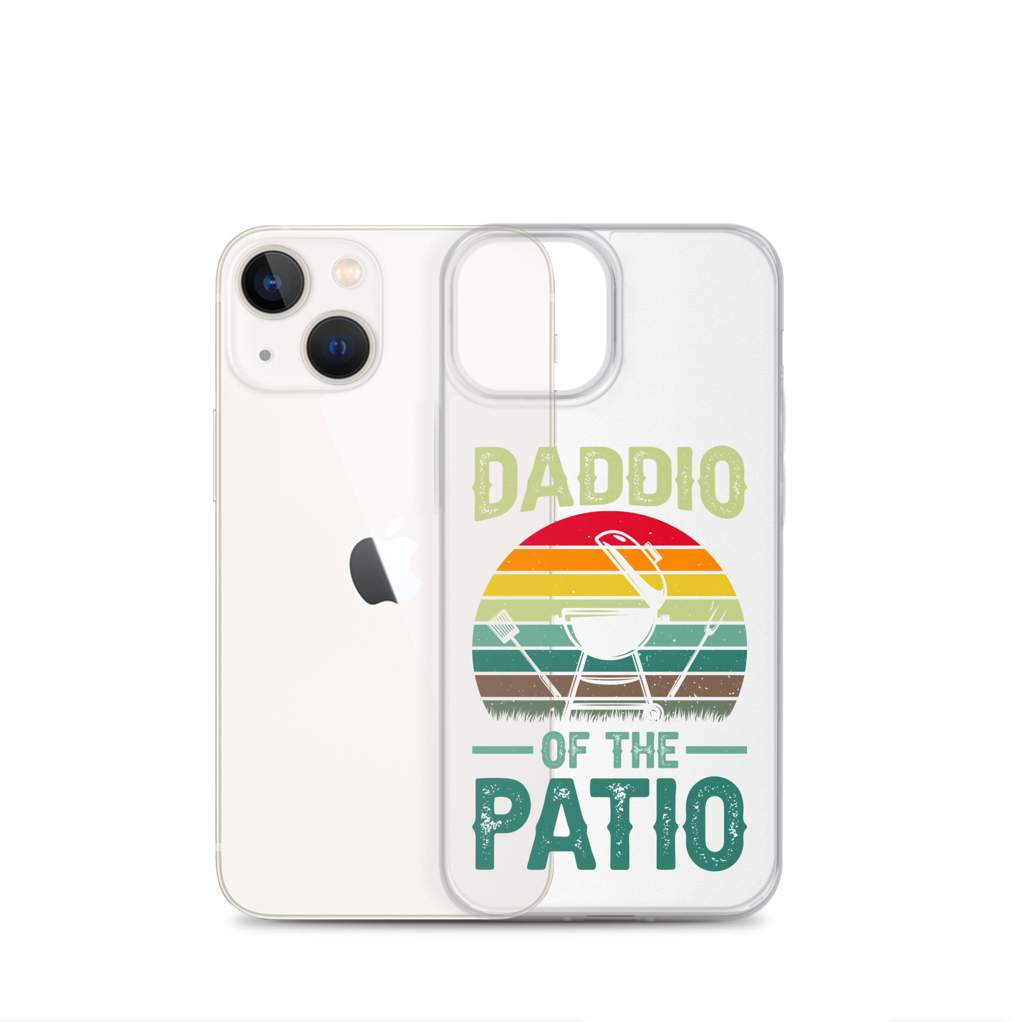 Daddio Of The Patio Clear Case for iPhone®