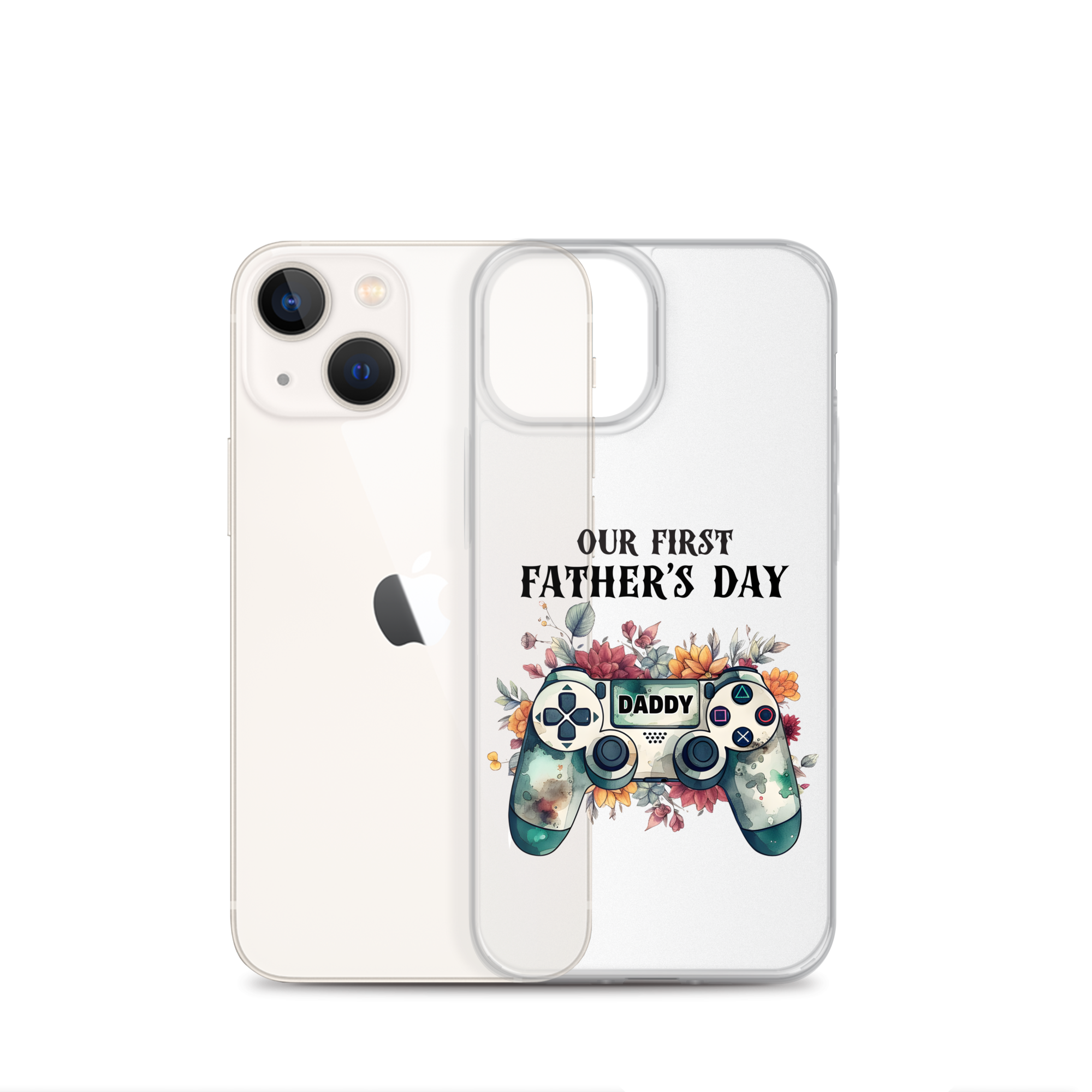 Our First Father's day Clear Case for iPhone®