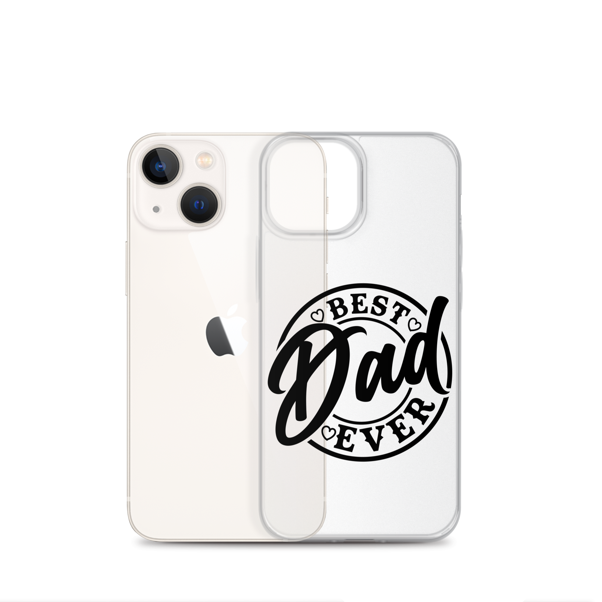 Best Dad Ever Clear Case for iPhone®