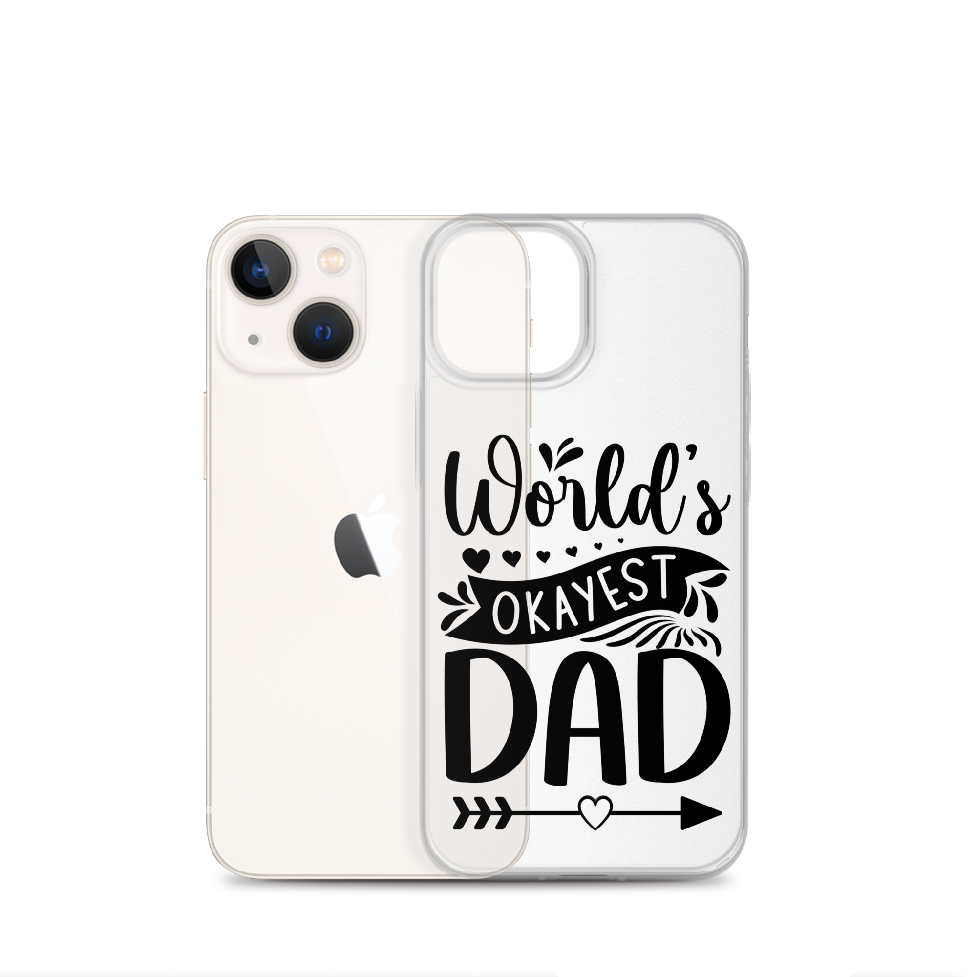 Original And The Best Daddy Establish 2024 Clear Case for iPhone®