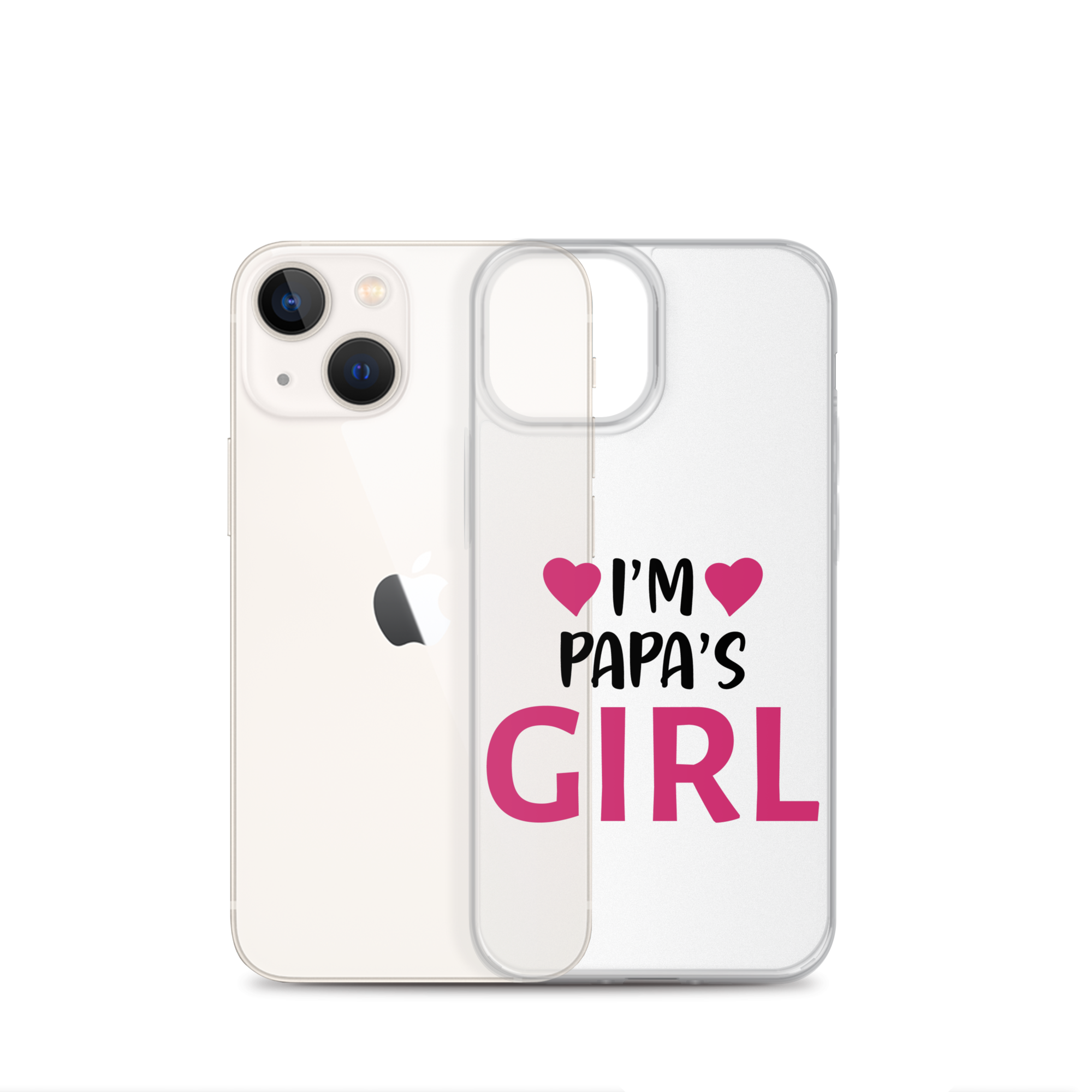 I'm Papa's Girl Clear Case for iPhone®