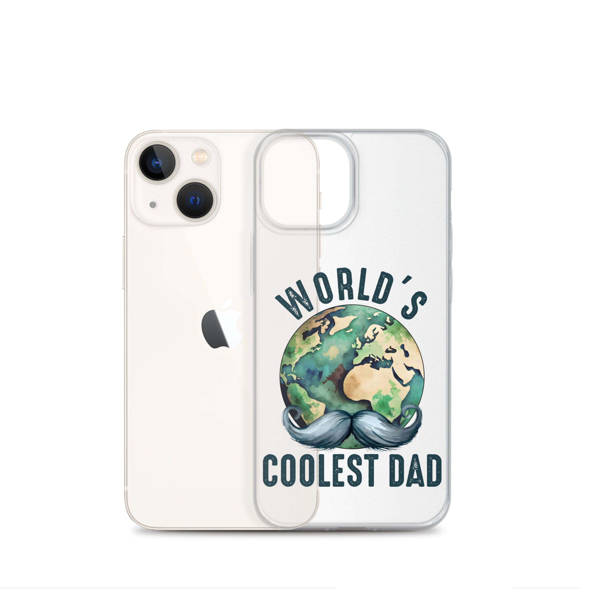 World's Coolest Dad Clear Case for iPhone®