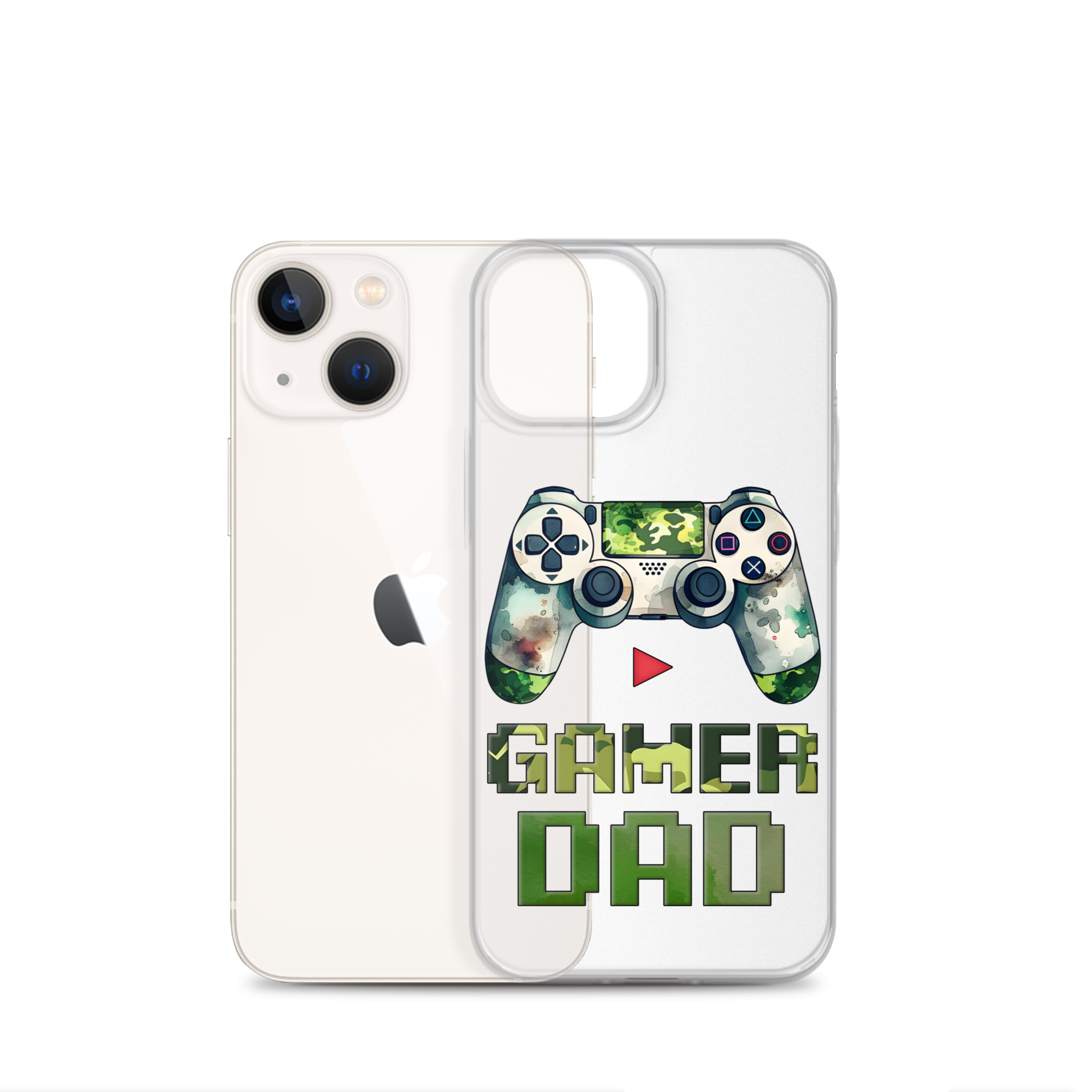 Gamer Dad Clear Case for iPhone®