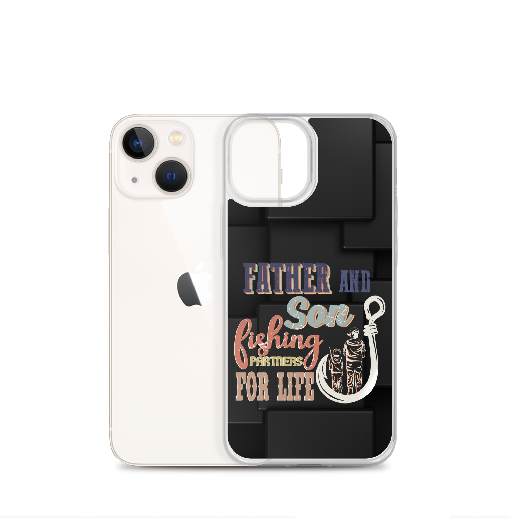 Father And Son Fishing Partners For Life Clear Case for iPhone®